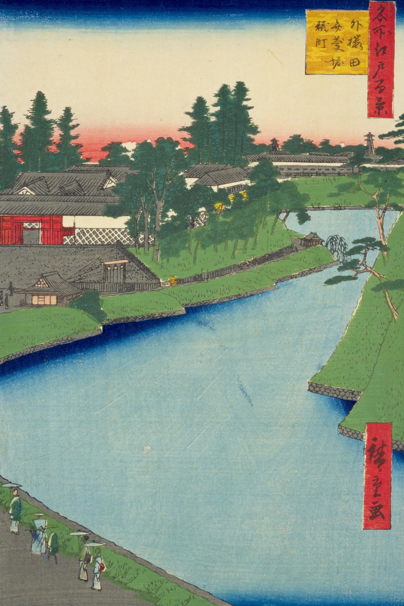 The Benkei Moat from Soto-Sakurada to Kōjimachi (Full) — Full-Bleed Edition