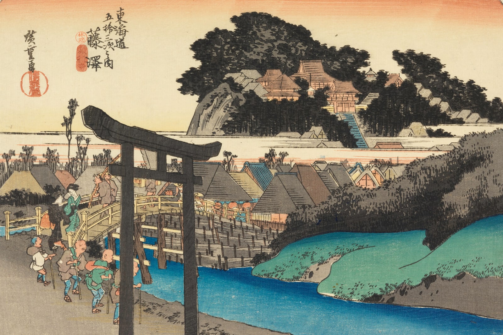Fujisawa: Yugyō Temple (Full) — Full-Bleed Edition