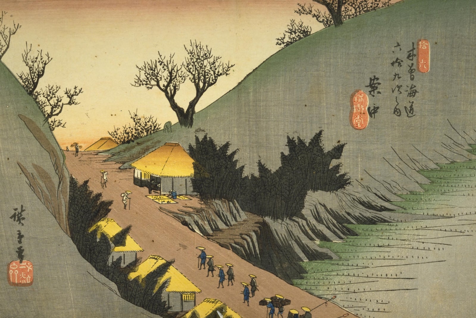 Annaka: The Hill Road at Dusk (Full) — Full-Bleed Edition