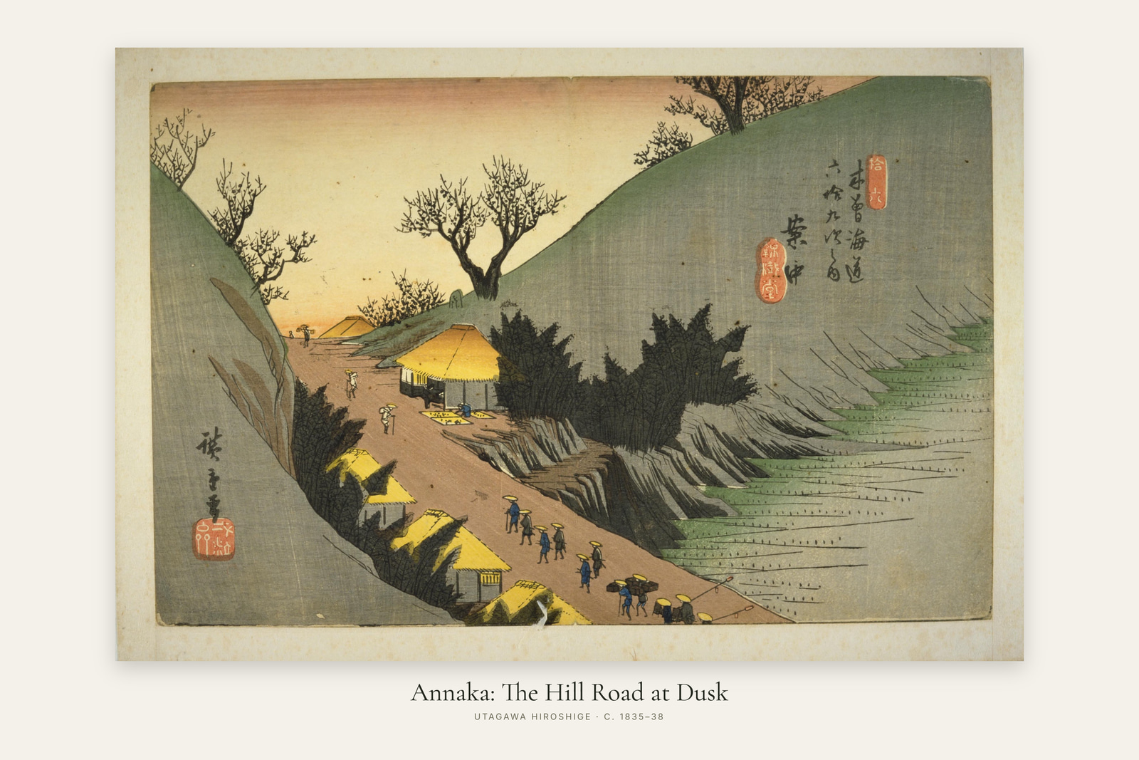 Annaka: The Hill Road at Dusk