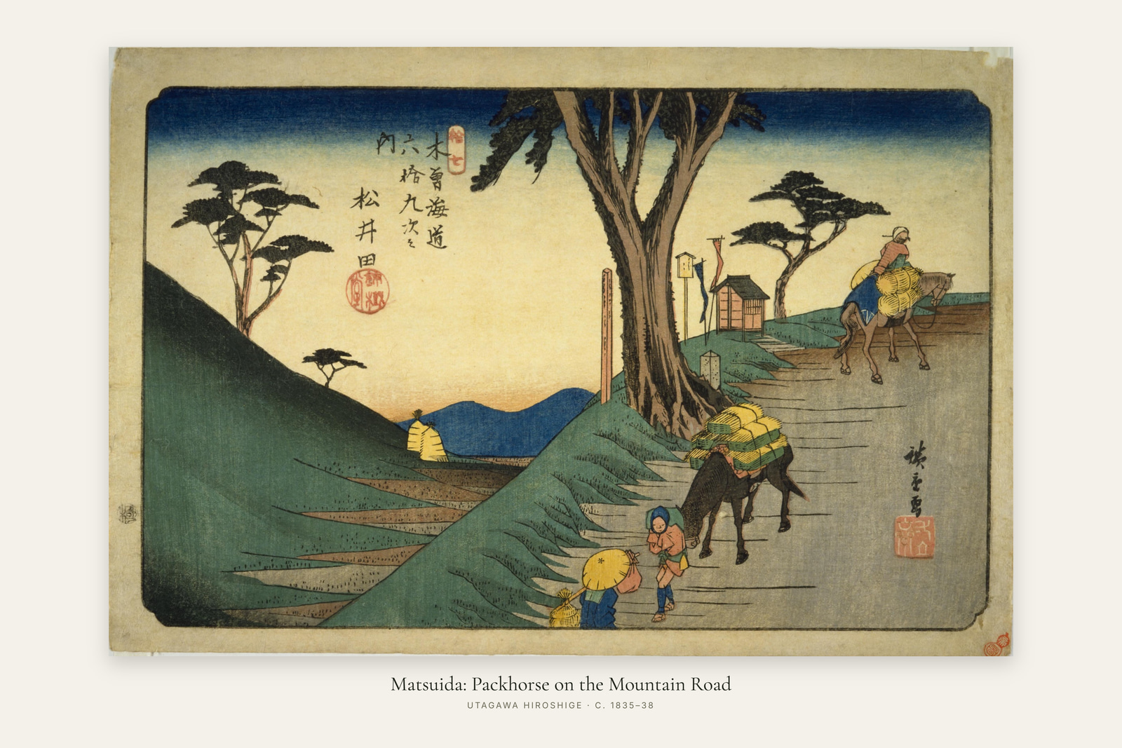 Matsuida: Packhorse on the Mountain Road