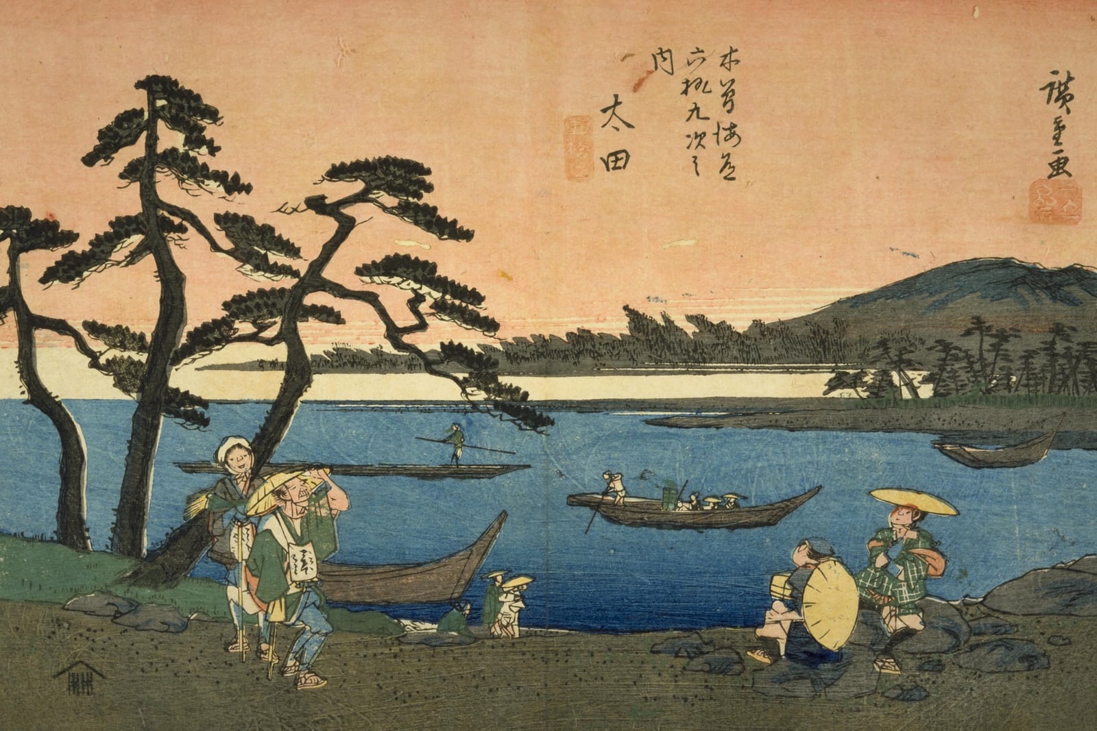 Ōta: The Kiso River (Full) — Full-Bleed Edition