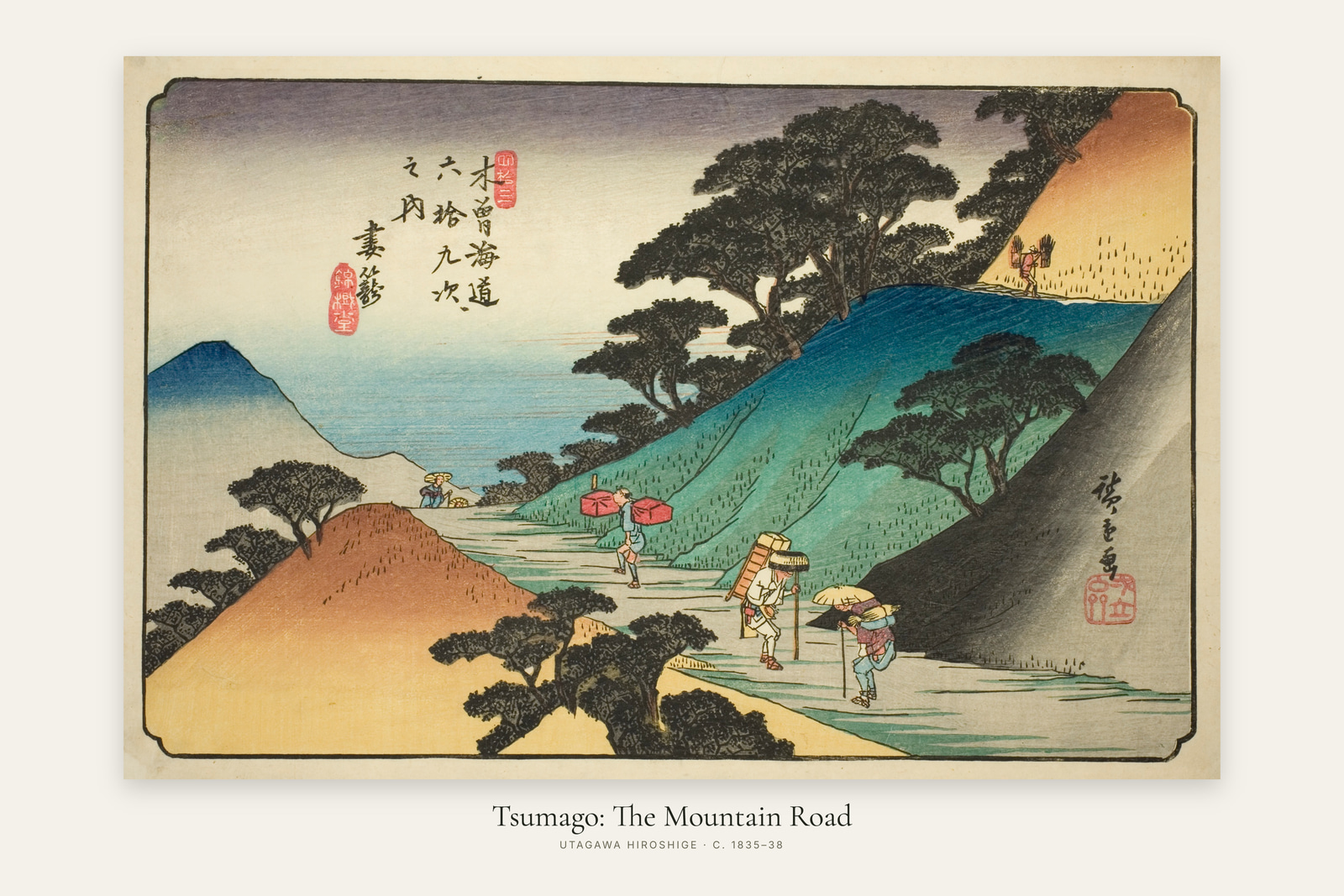 Tsumago: The Mountain Road