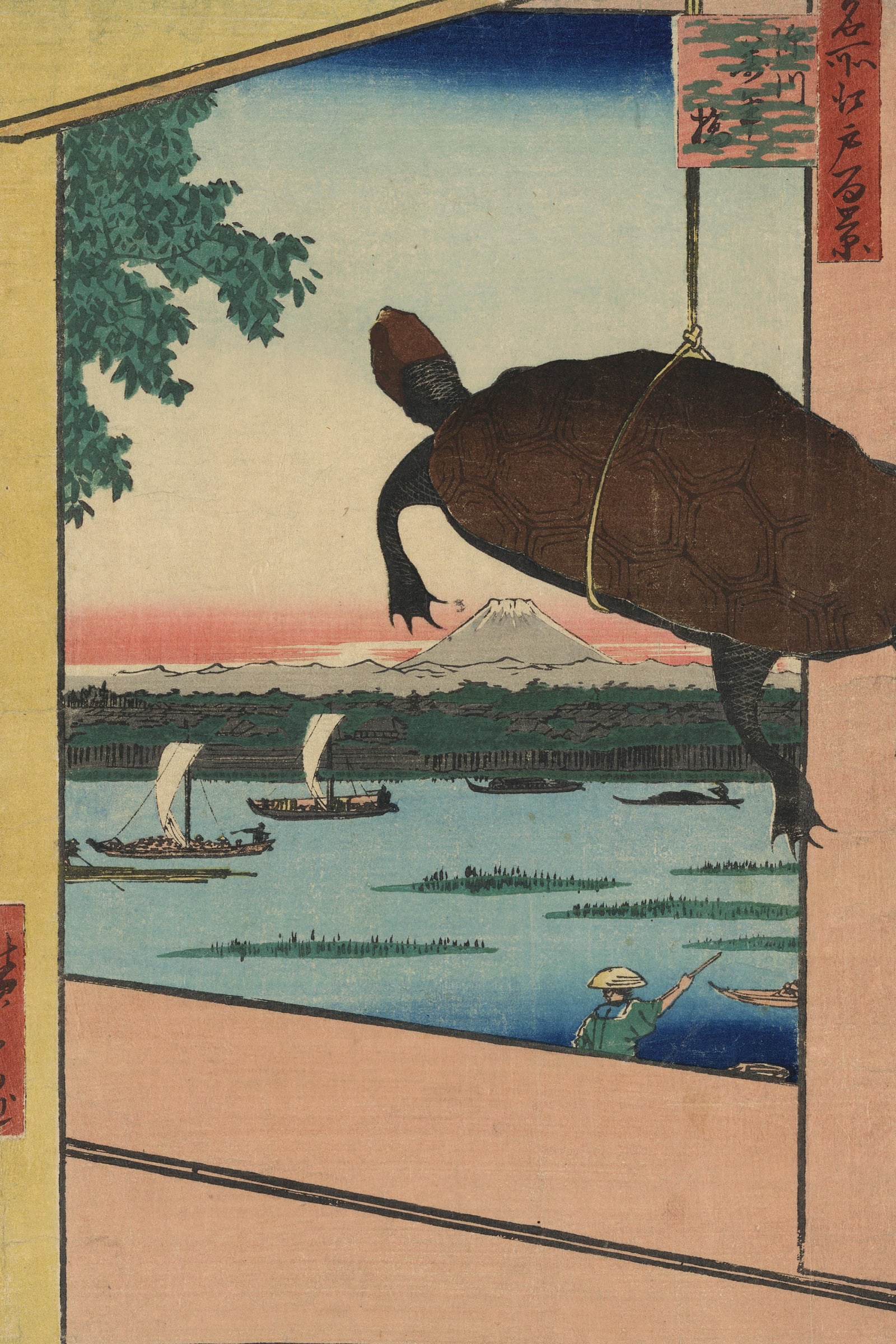 Mannen Bridge in Fukagawa (Full) — Full-Bleed Edition