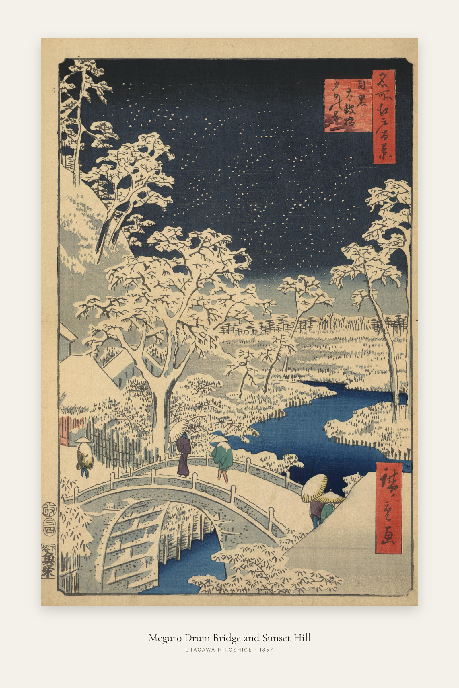 Meguro Drum Bridge and Sunset Hill