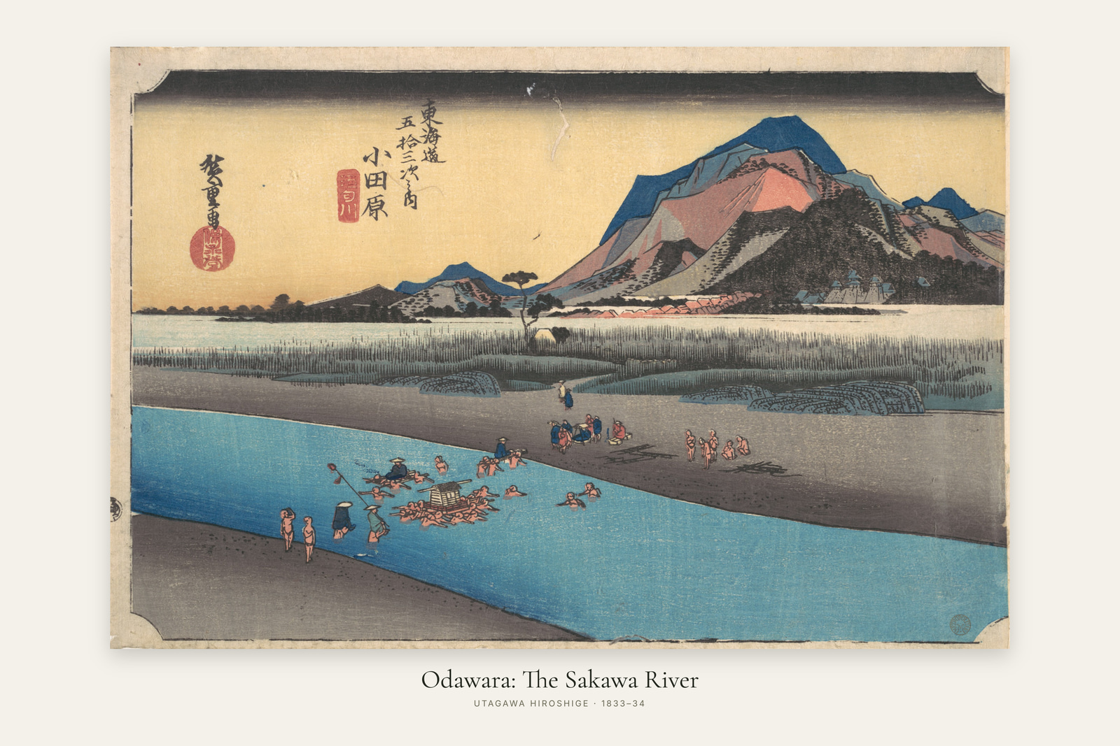 Odawara: The Sakawa River