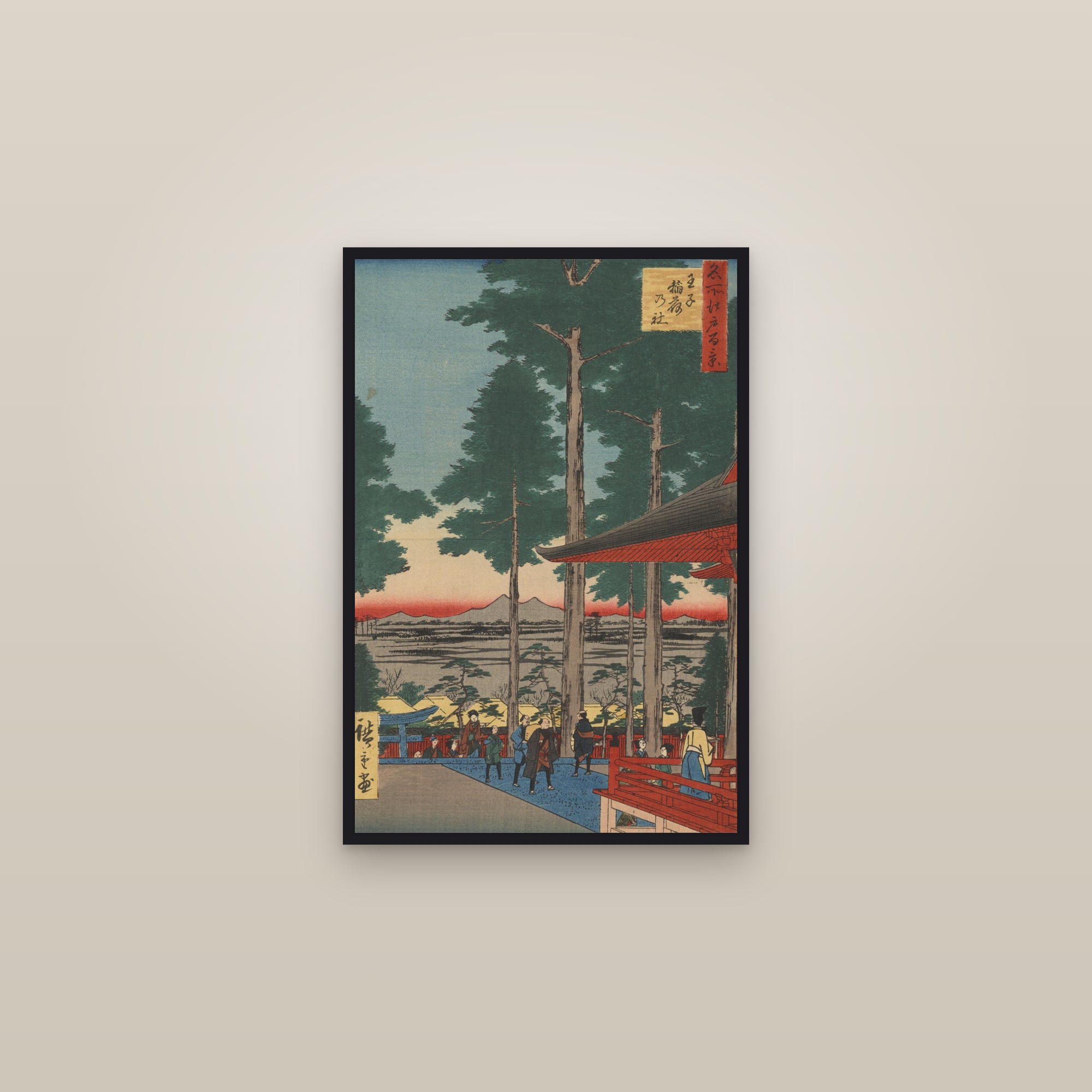 The Ōji Inari Shrine (Full) — Full-Bleed Edition
