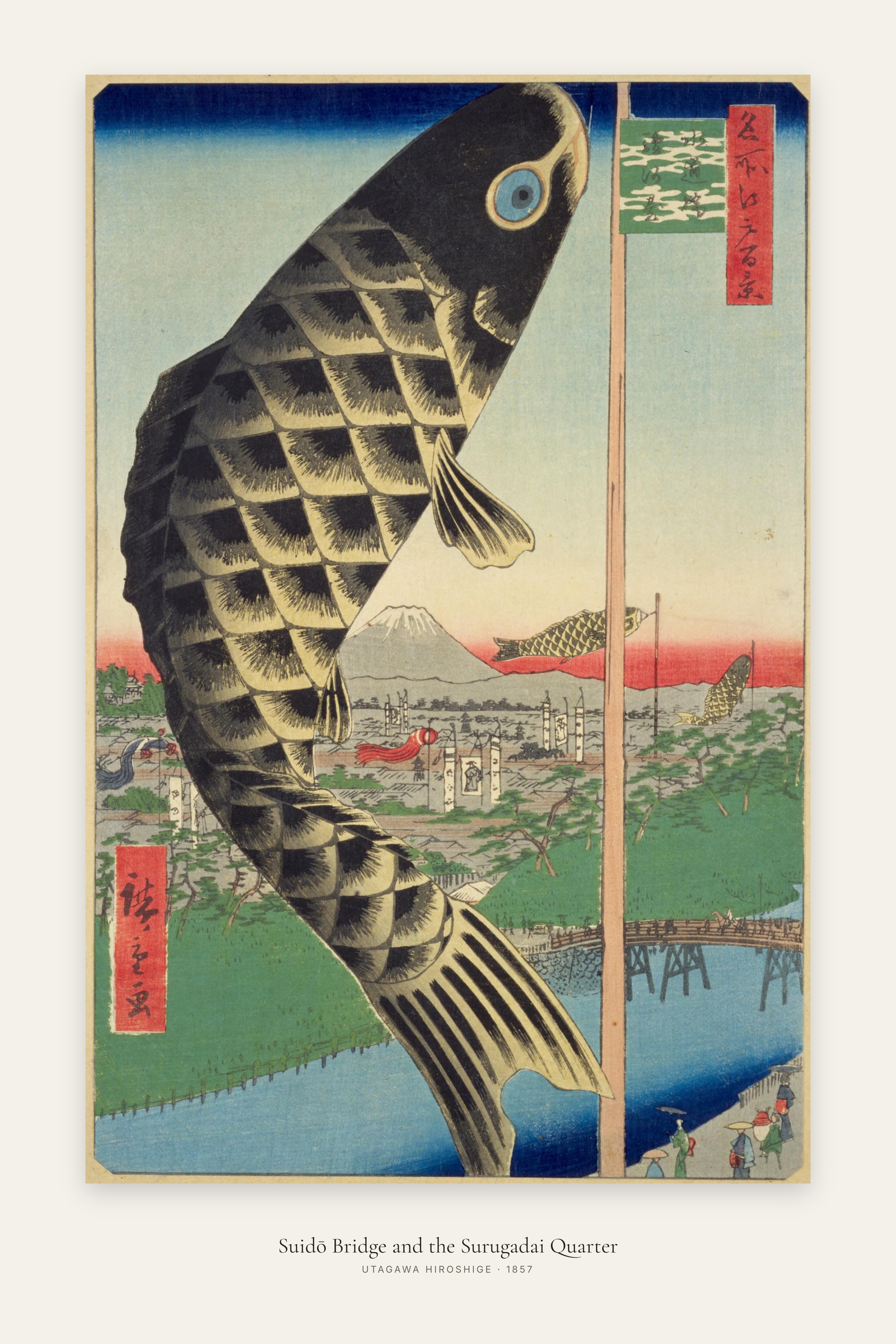 Suidō Bridge and the Surugadai Quarter
