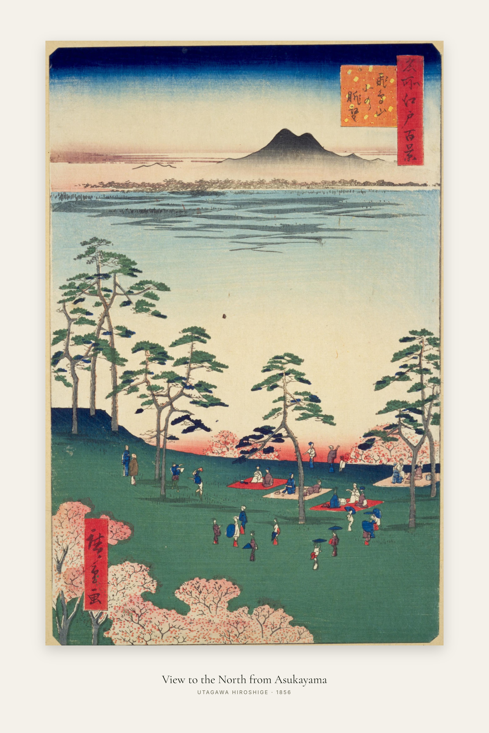 View to the North from Asukayama