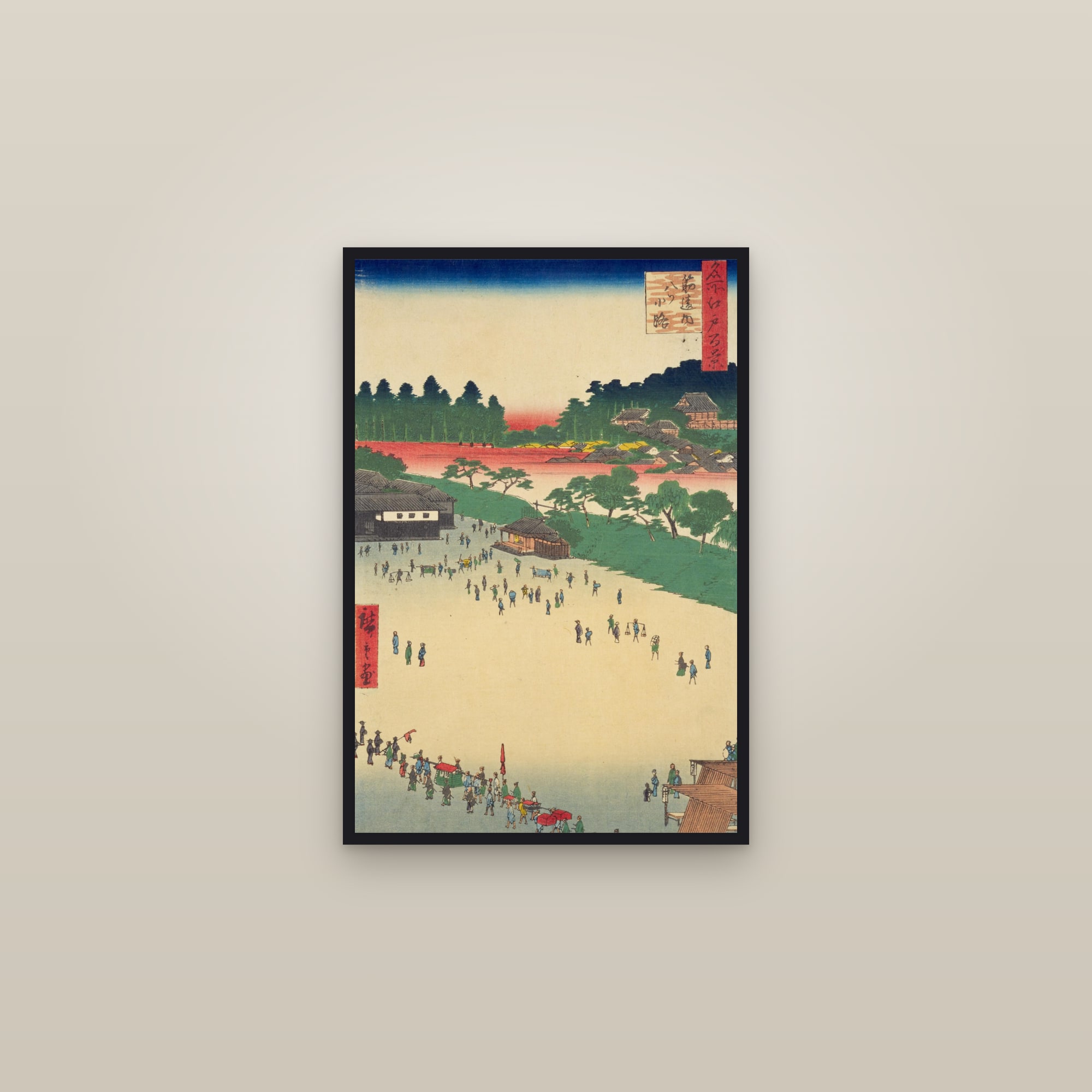 Yatsukōji, Inside Sujikai Gate (Full) — Full-Bleed Edition