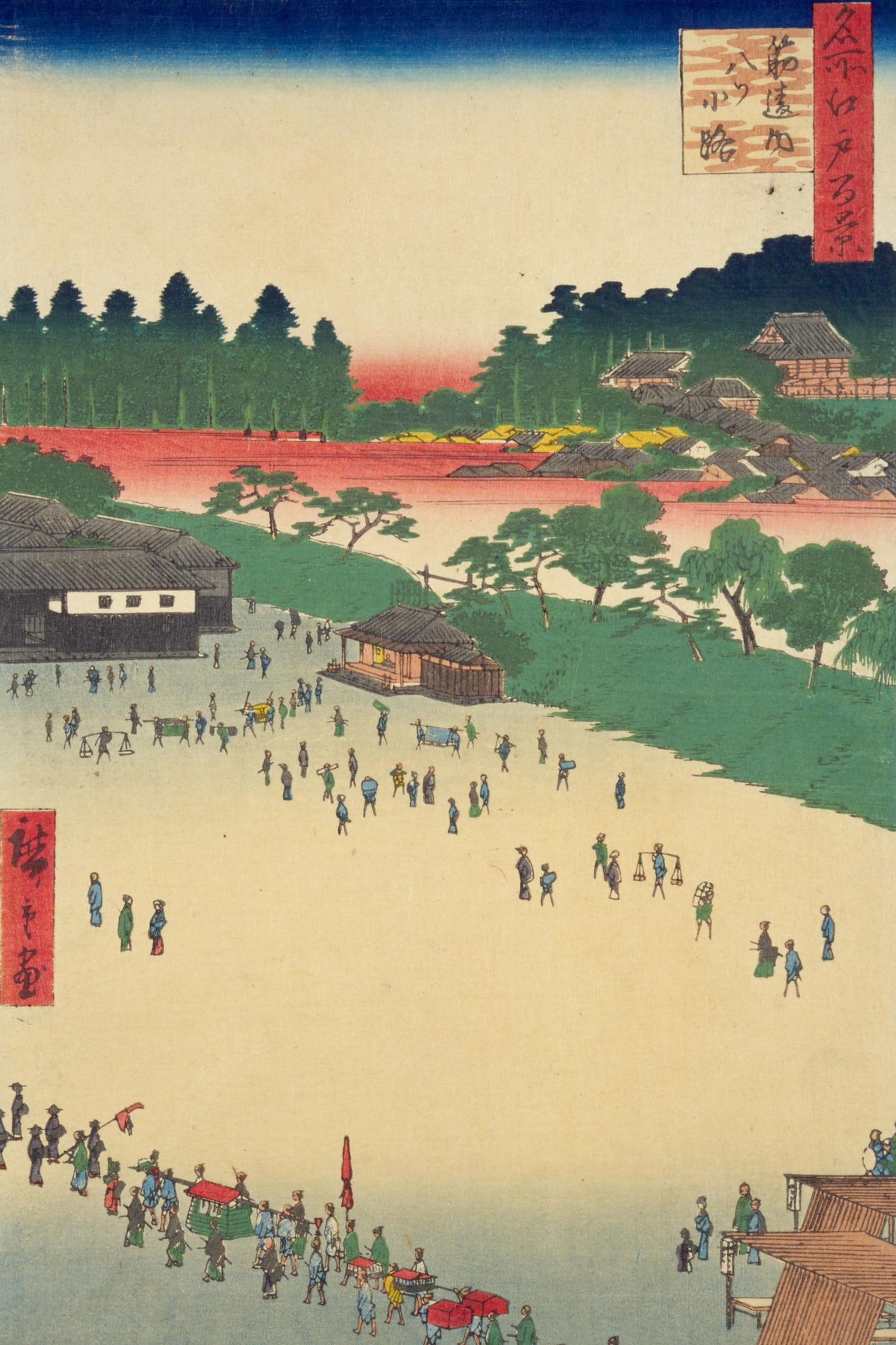Yatsukōji, Inside Sujikai Gate (Full) — Full-Bleed Edition