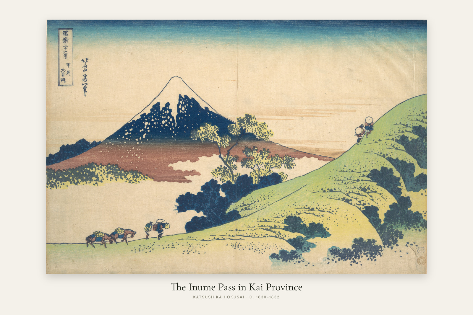 The Inume Pass in Kai Province