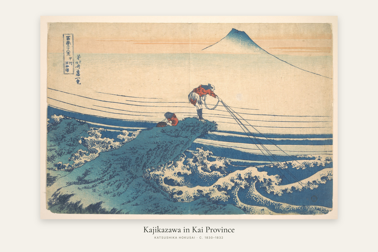Kajikazawa in Kai Province