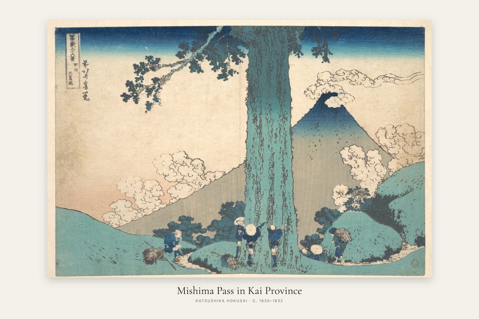 Mishima Pass in Kai Province