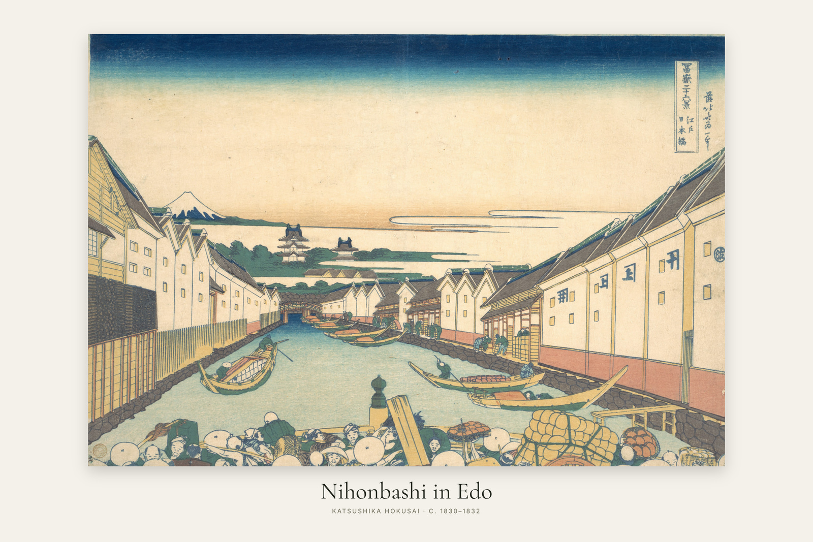 Nihonbashi in Edo