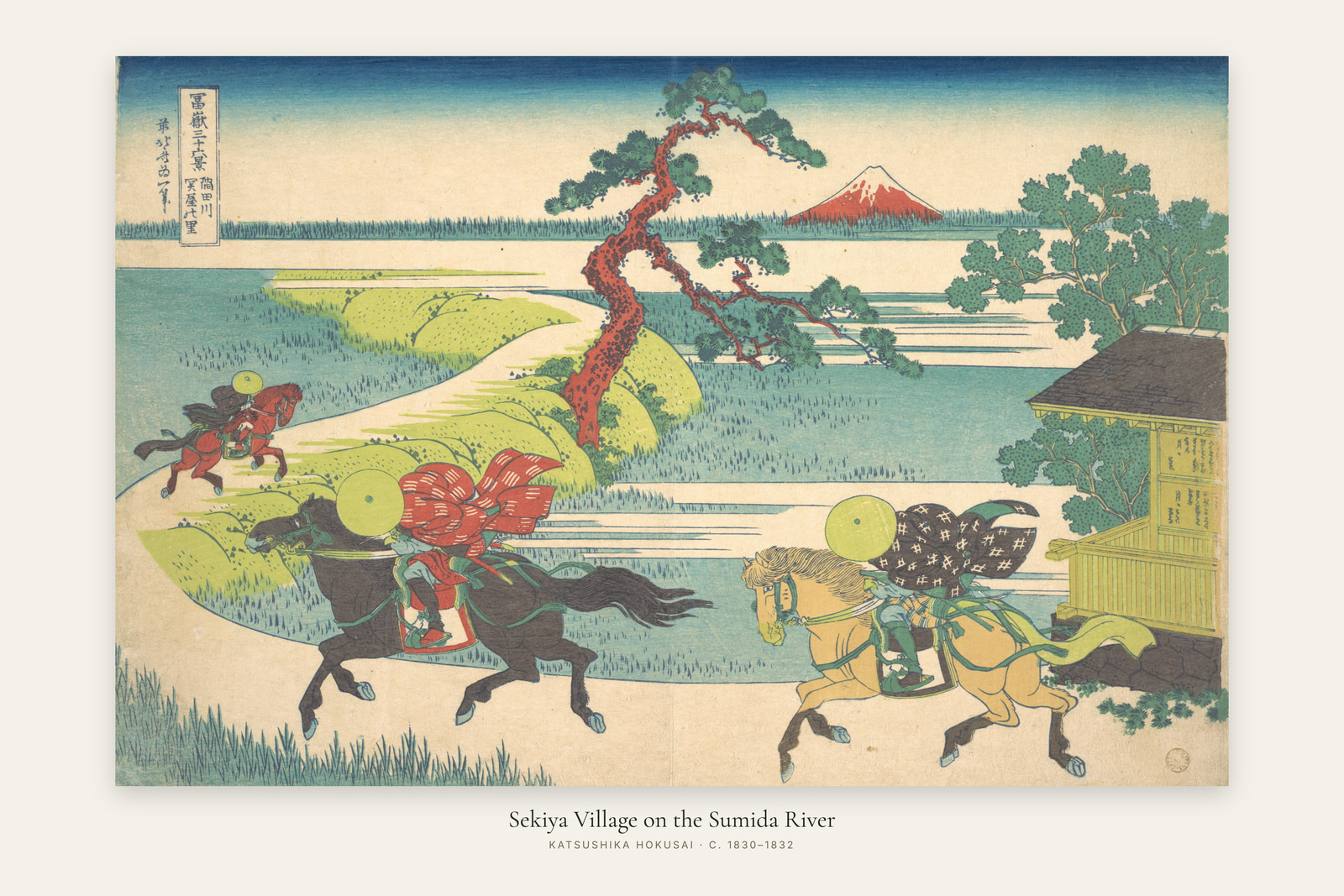 Sekiya Village on the Sumida River