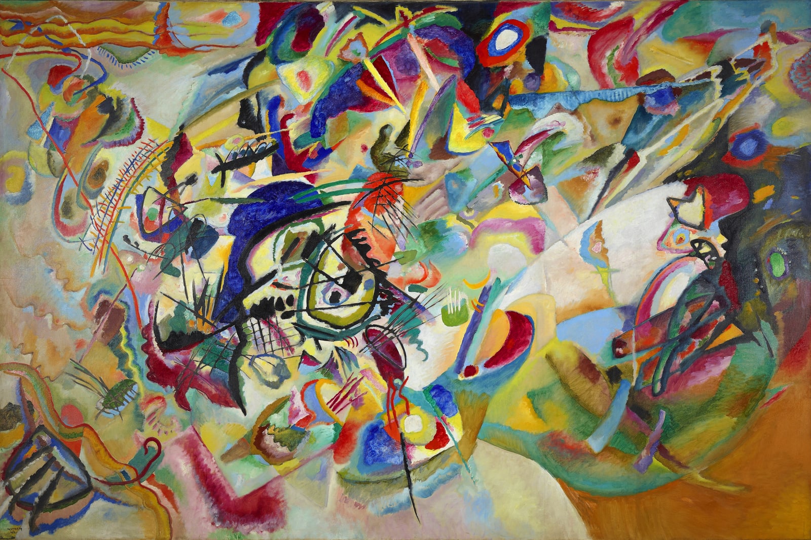 Composition VII (Full) — Full-Bleed Edition