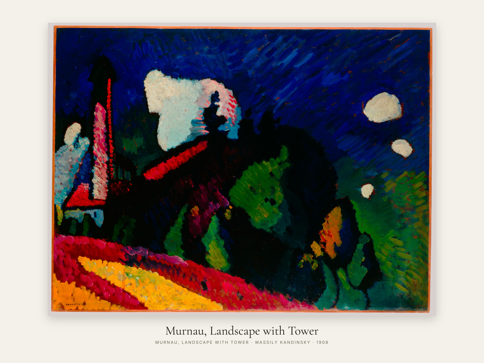 Murnau, Landscape with Tower
