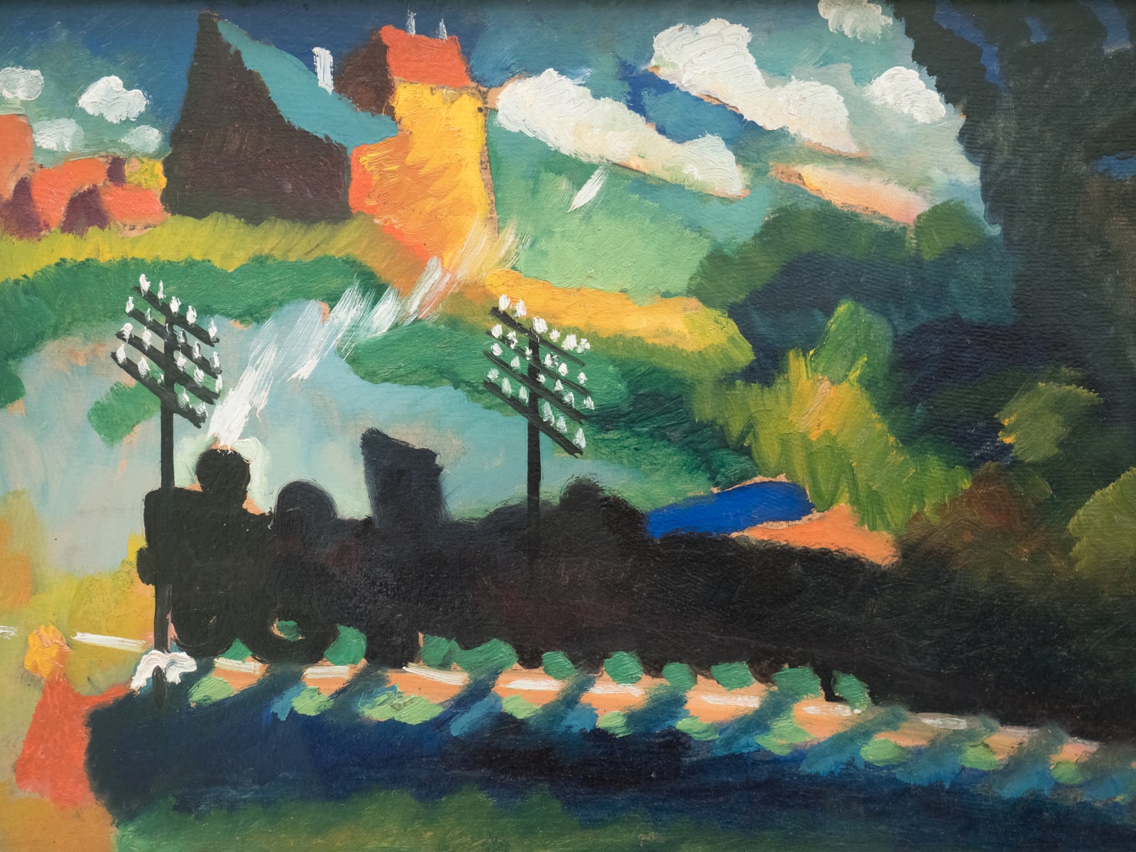 Murnau, View with Railway and Castle (Full) — Full-Bleed Edition