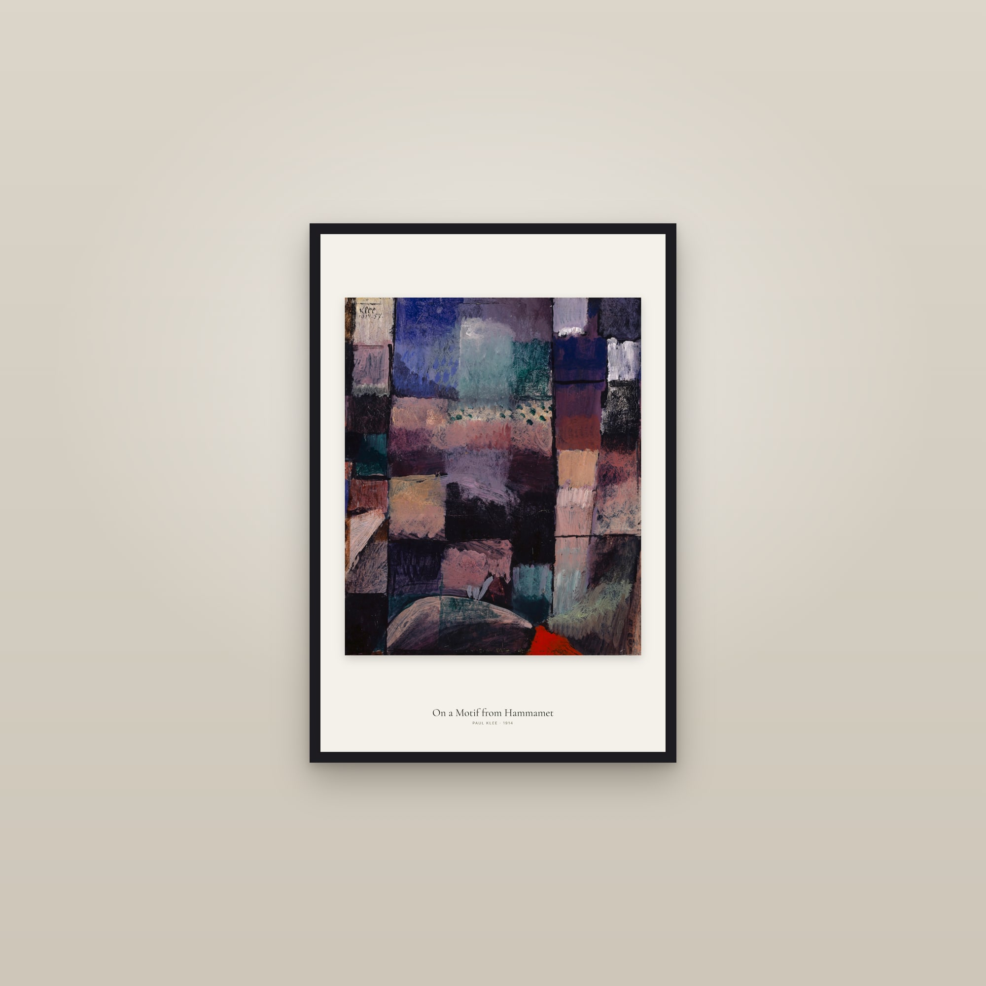 On a Motif from Hammamet