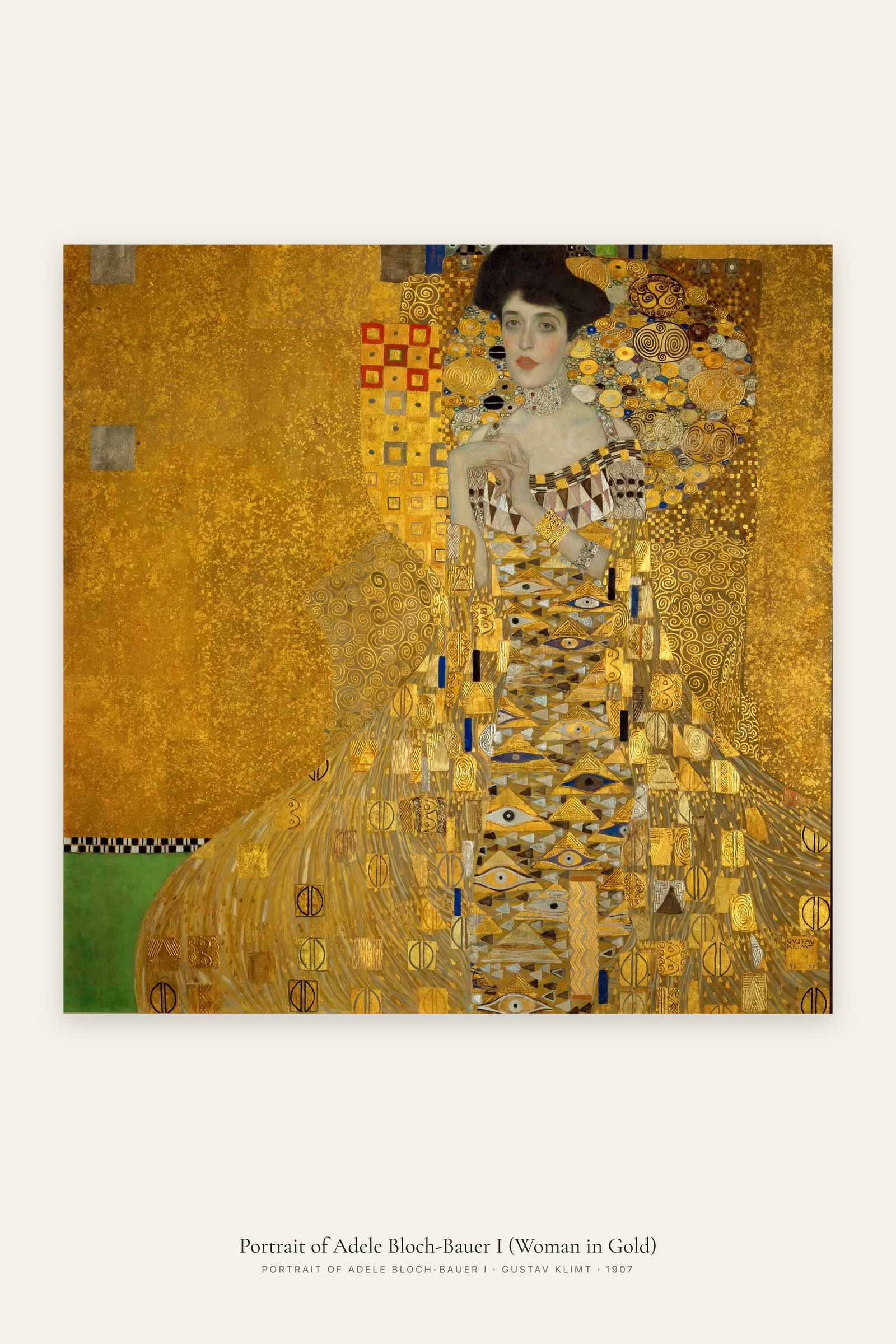 Portrait of Adele Bloch-Bauer I (Woman in Gold)