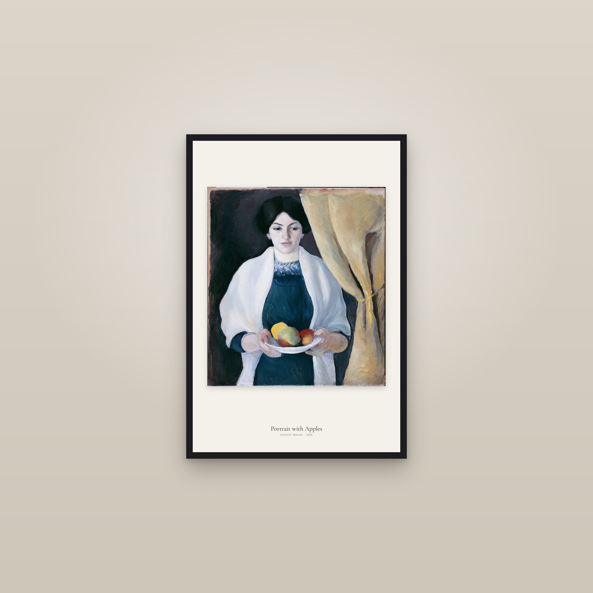 Portrait with Apples