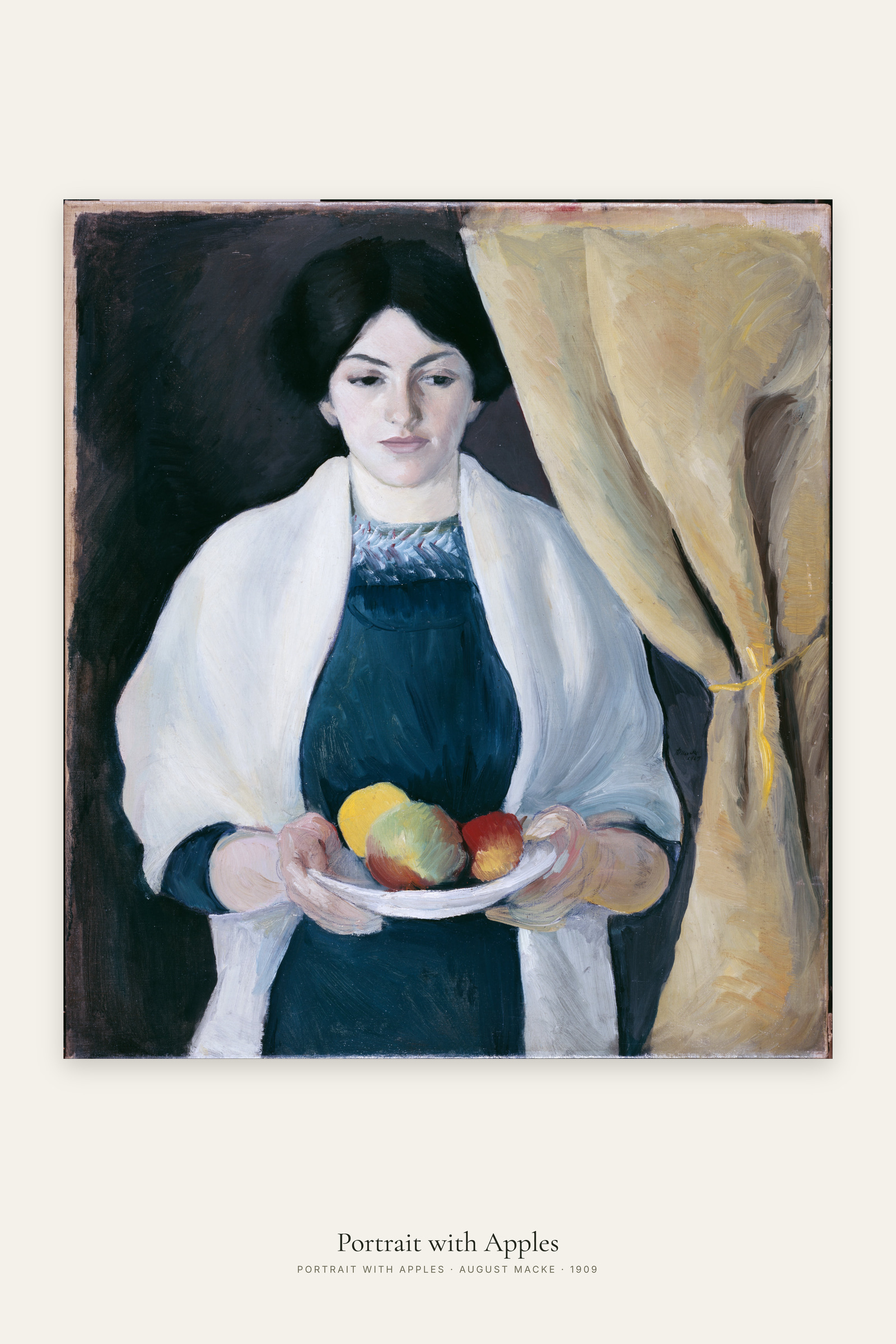 Portrait with Apples