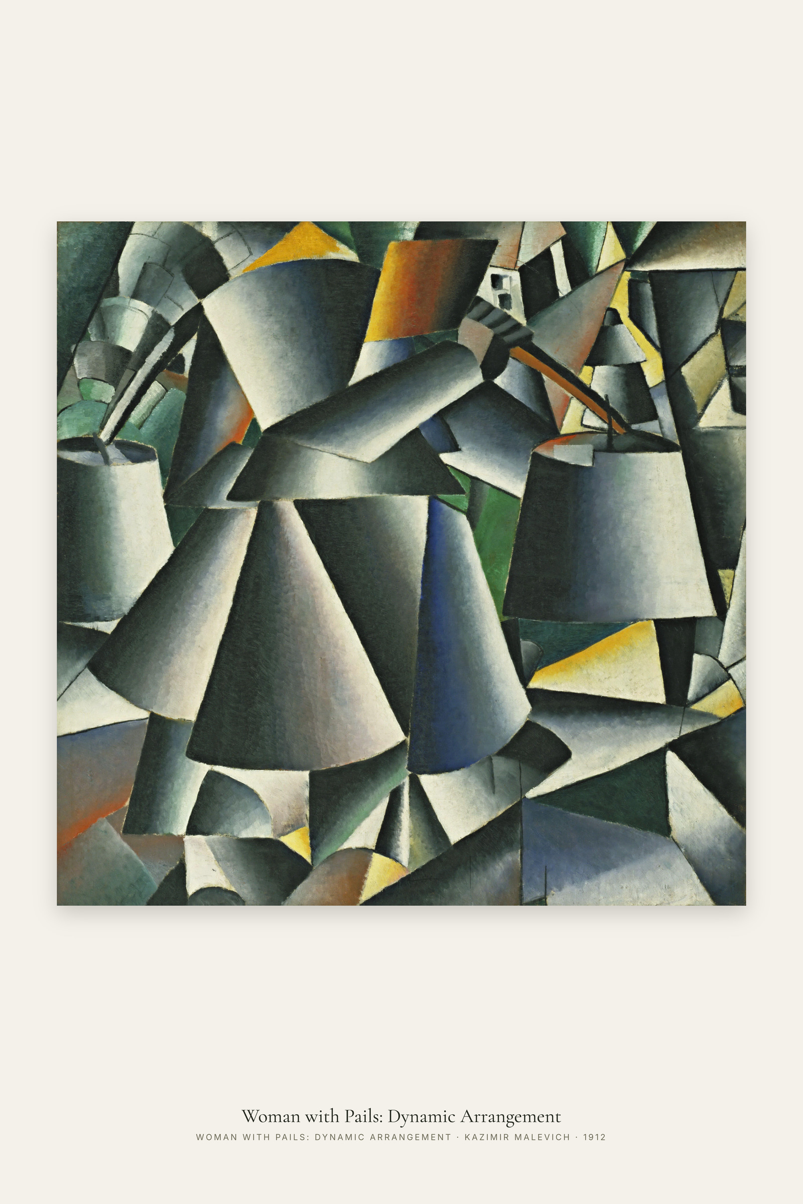 Woman with Pails: Dynamic Arrangement