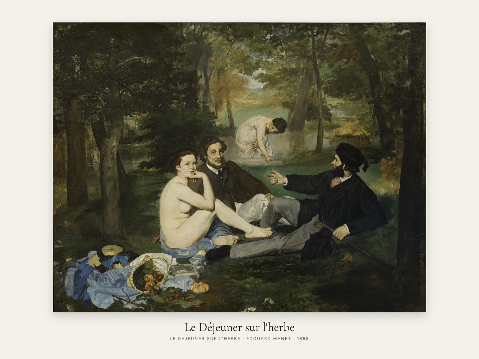 Le Déjeuner sur l'herbe