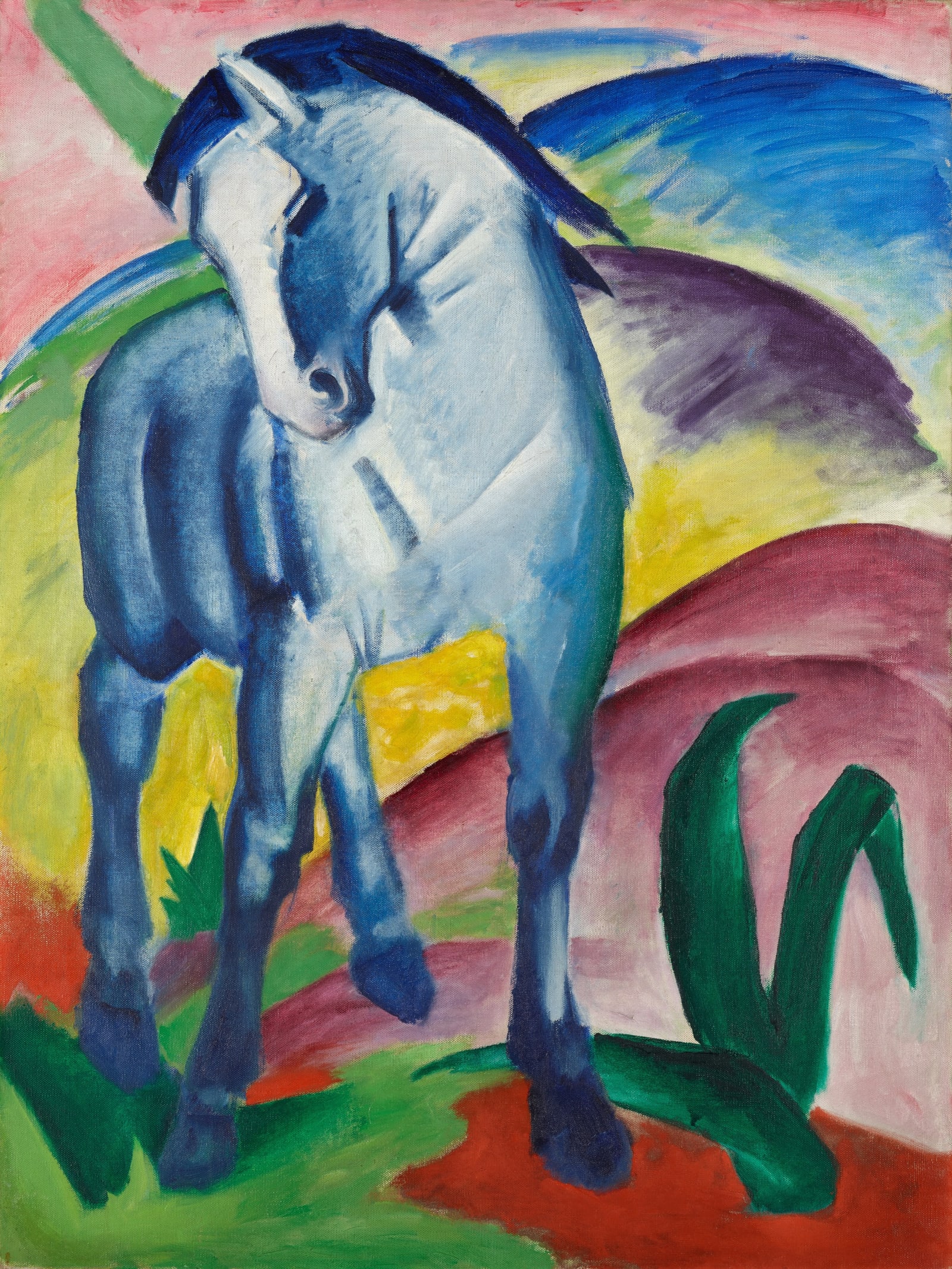 Blue Horse I (Full) — Full-Bleed Edition