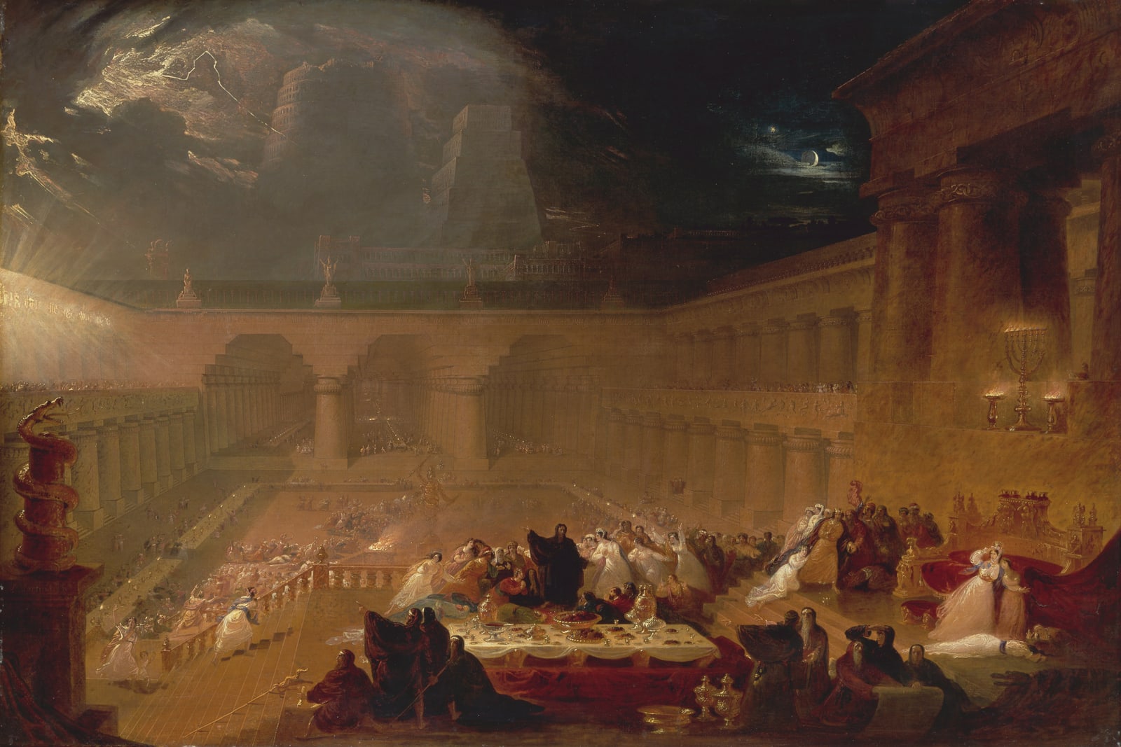 Belshazzar's Feast (Martin Full) — Full-Bleed Edition