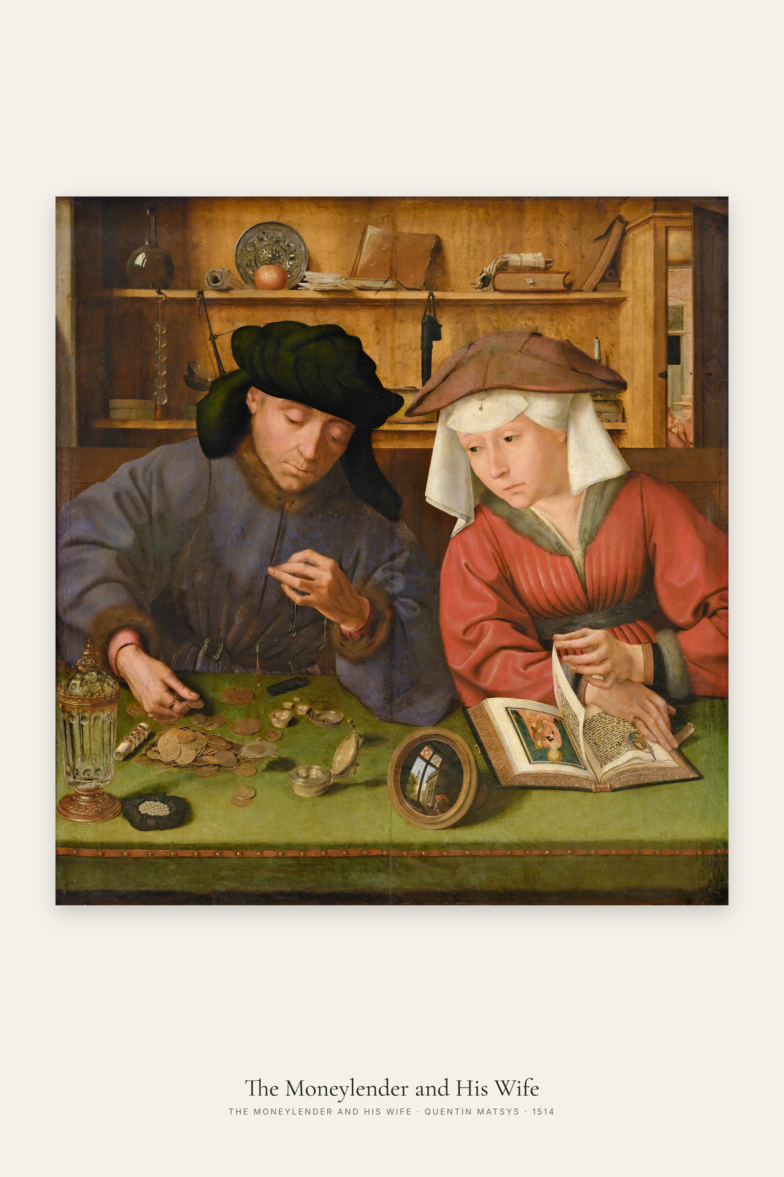 The Moneylender and His Wife