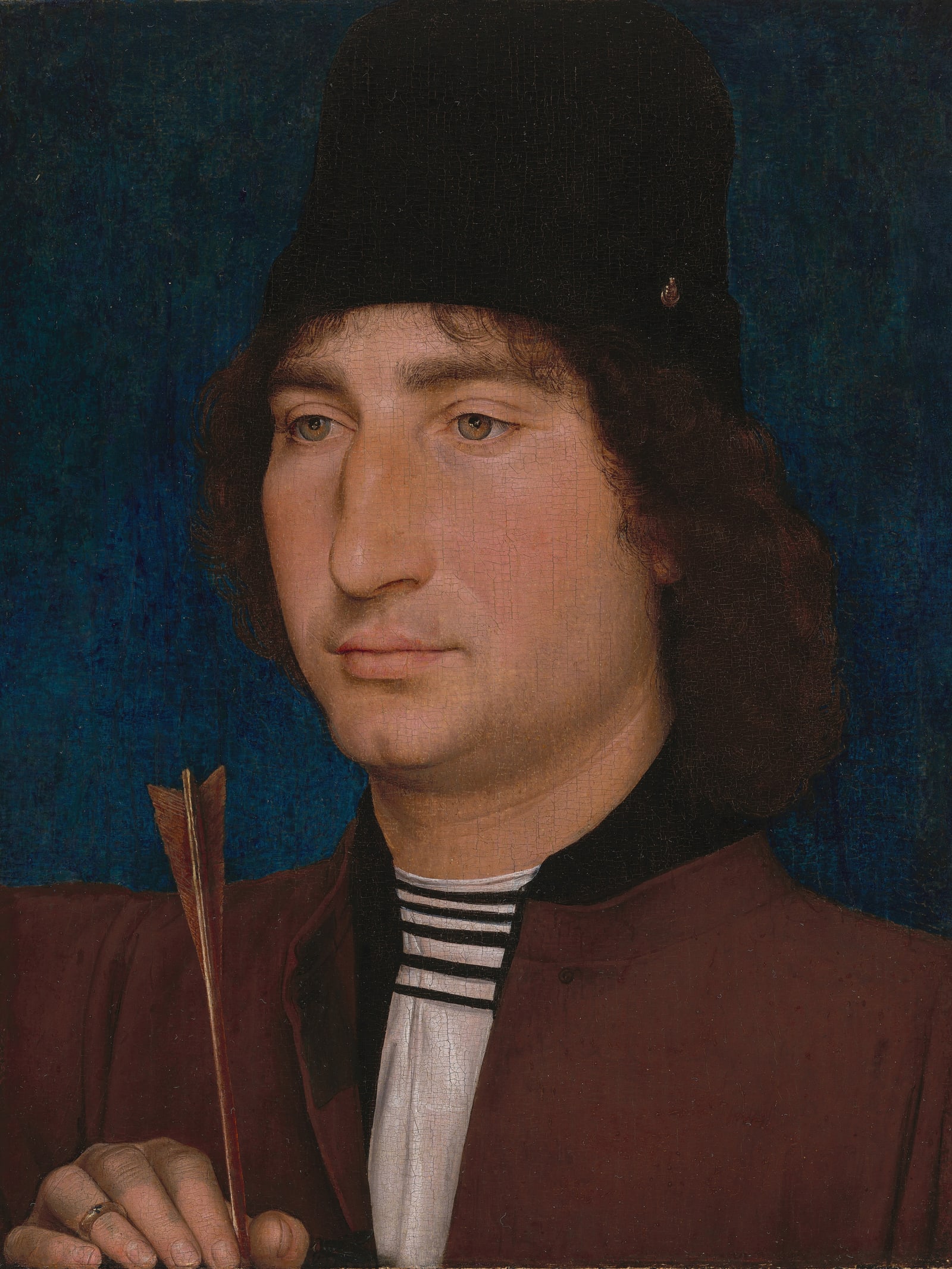Portrait of a Man with an Arrow (Full) — Full-Bleed Edition