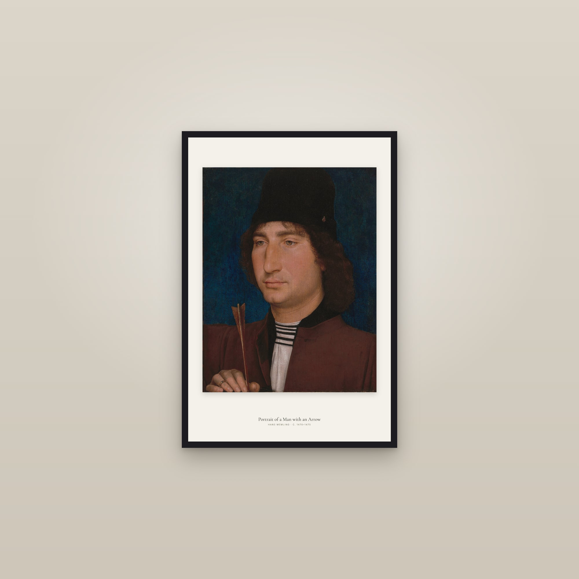 Portrait of a Man with an Arrow