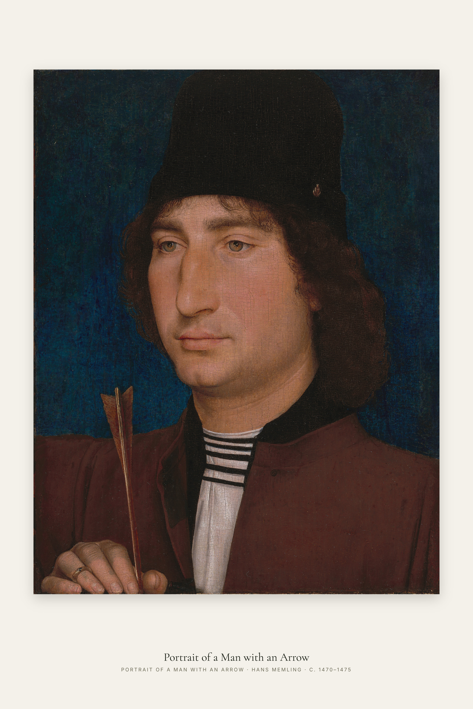 Portrait of a Man with an Arrow