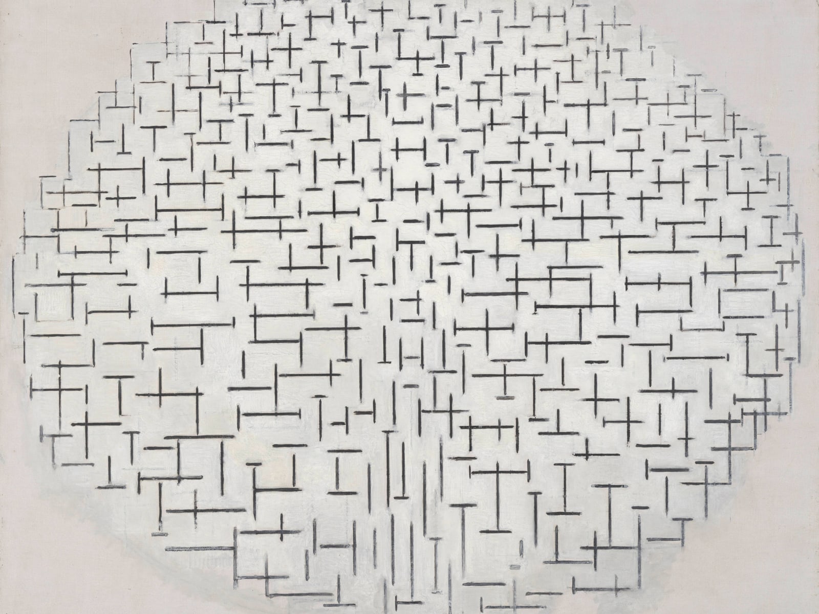 Composition 10 in Black and White (Pier and Ocean) (Full) — Full-Bleed Edition