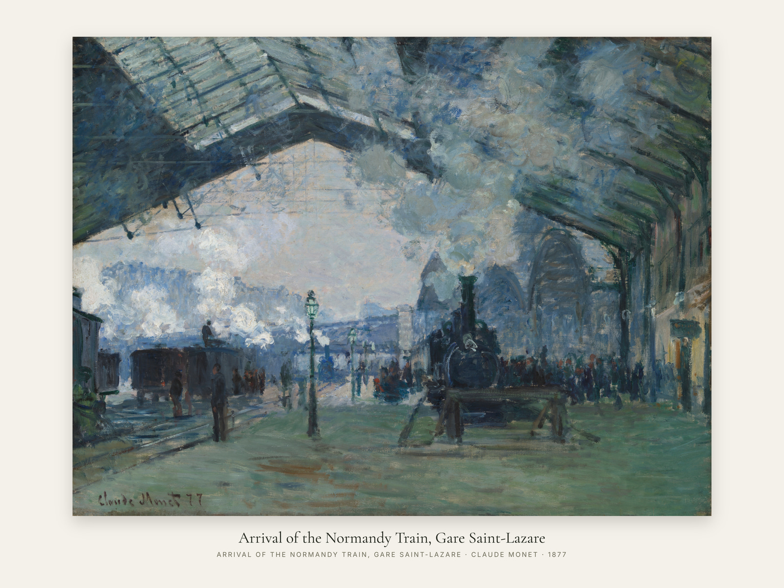 Arrival of the Normandy Train, Gare Saint-Lazare
