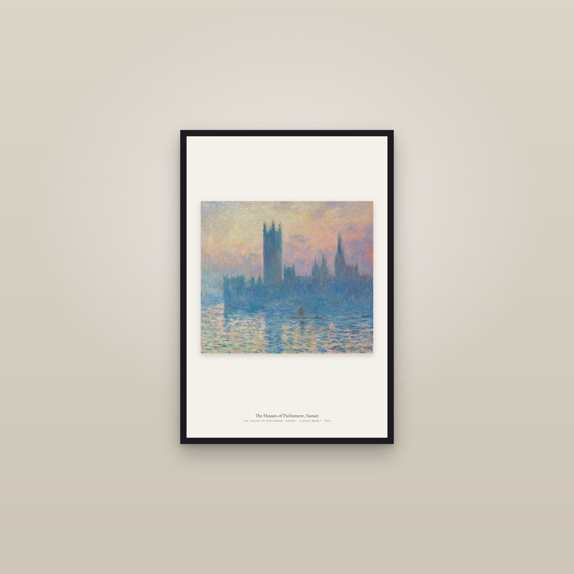 The Houses of Parliament, Sunset