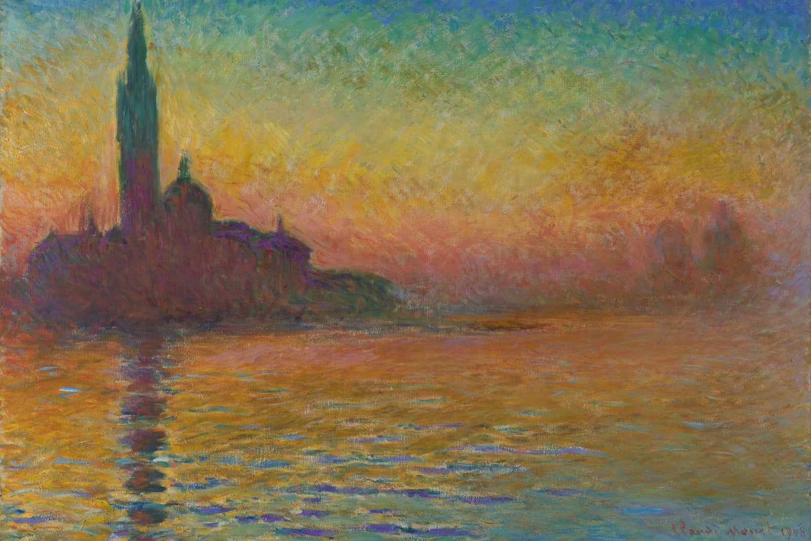 San Giorgio Maggiore at Dusk (Full) — Full-Bleed Edition