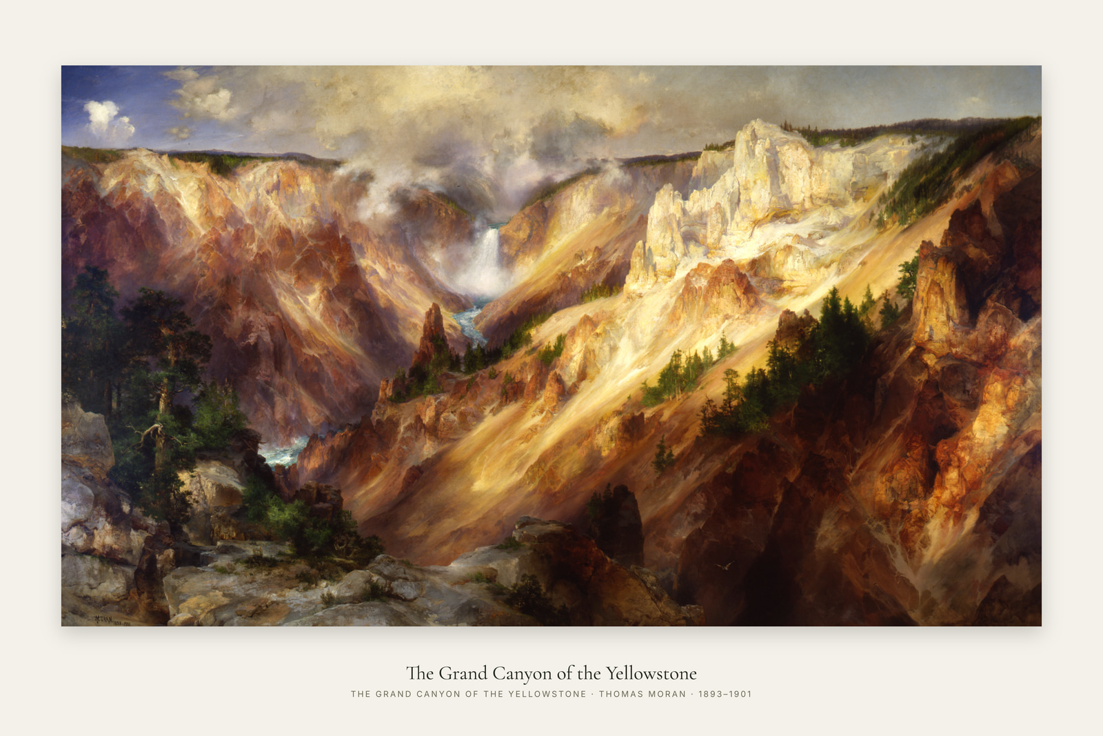 The Grand Canyon of the Yellowstone