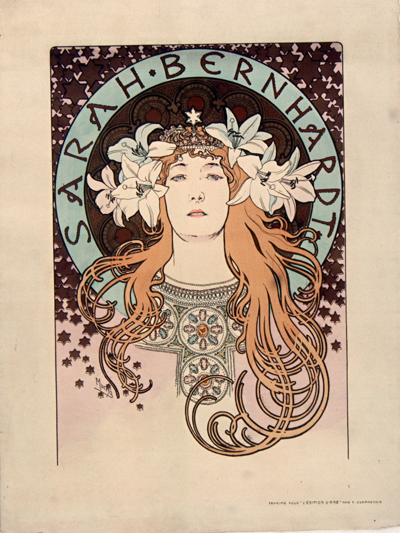 Sarah Bernhardt (La Plume) (Full) — Full-Bleed Edition