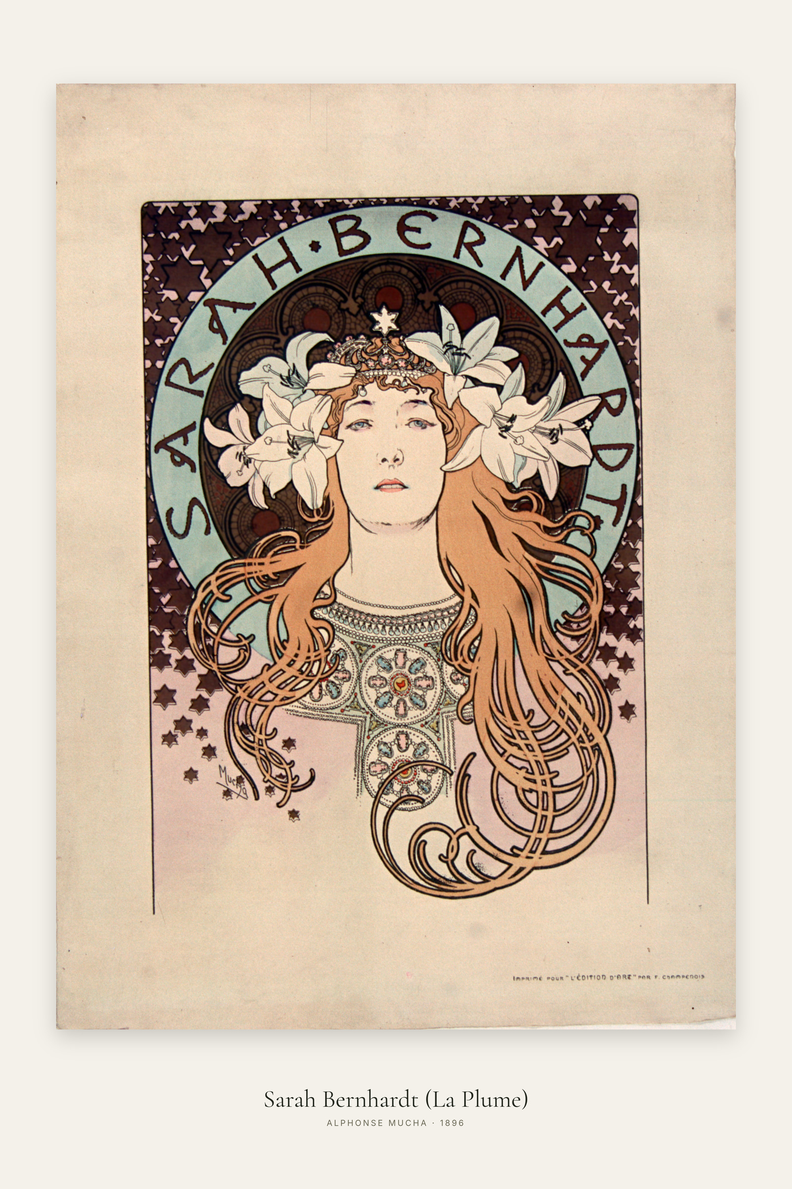 Sarah Bernhardt (La Plume)