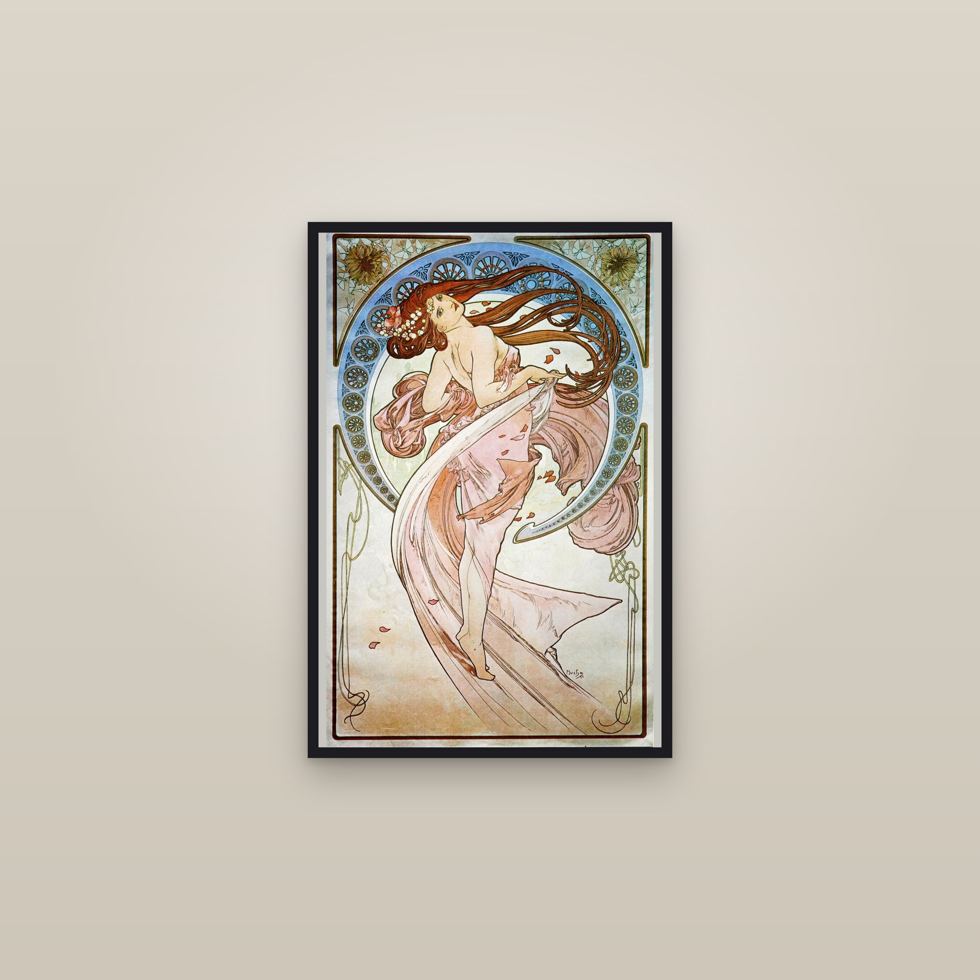 The Arts: Dance (Full) — Full-Bleed Edition — framed in a gallery setting