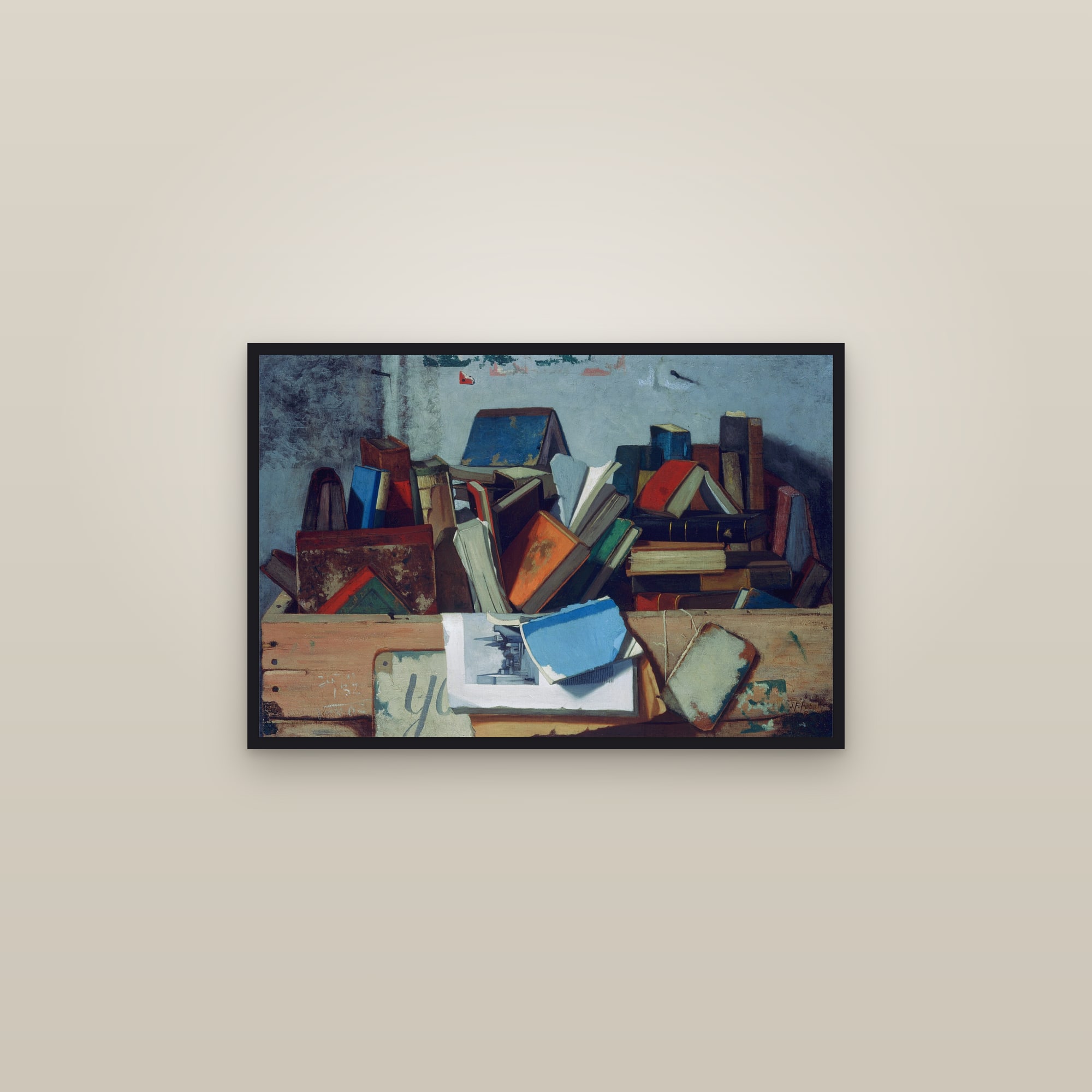 Take Your Choice (Full) — Full-Bleed Edition — framed in a gallery setting