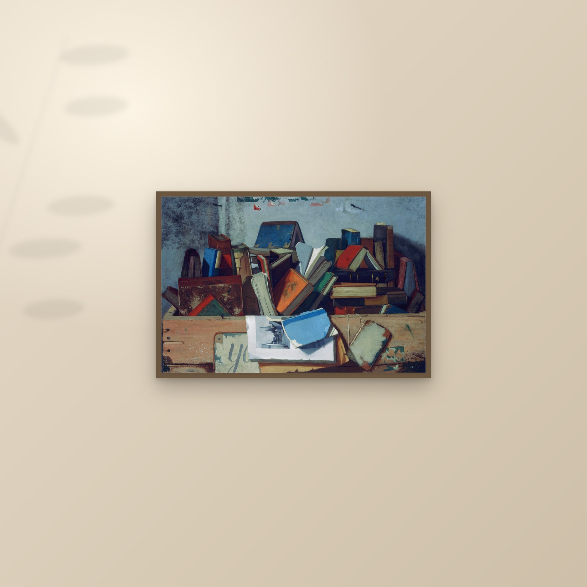 Take Your Choice (Full) — Full-Bleed Edition — framed and styled on a sunlit wall
