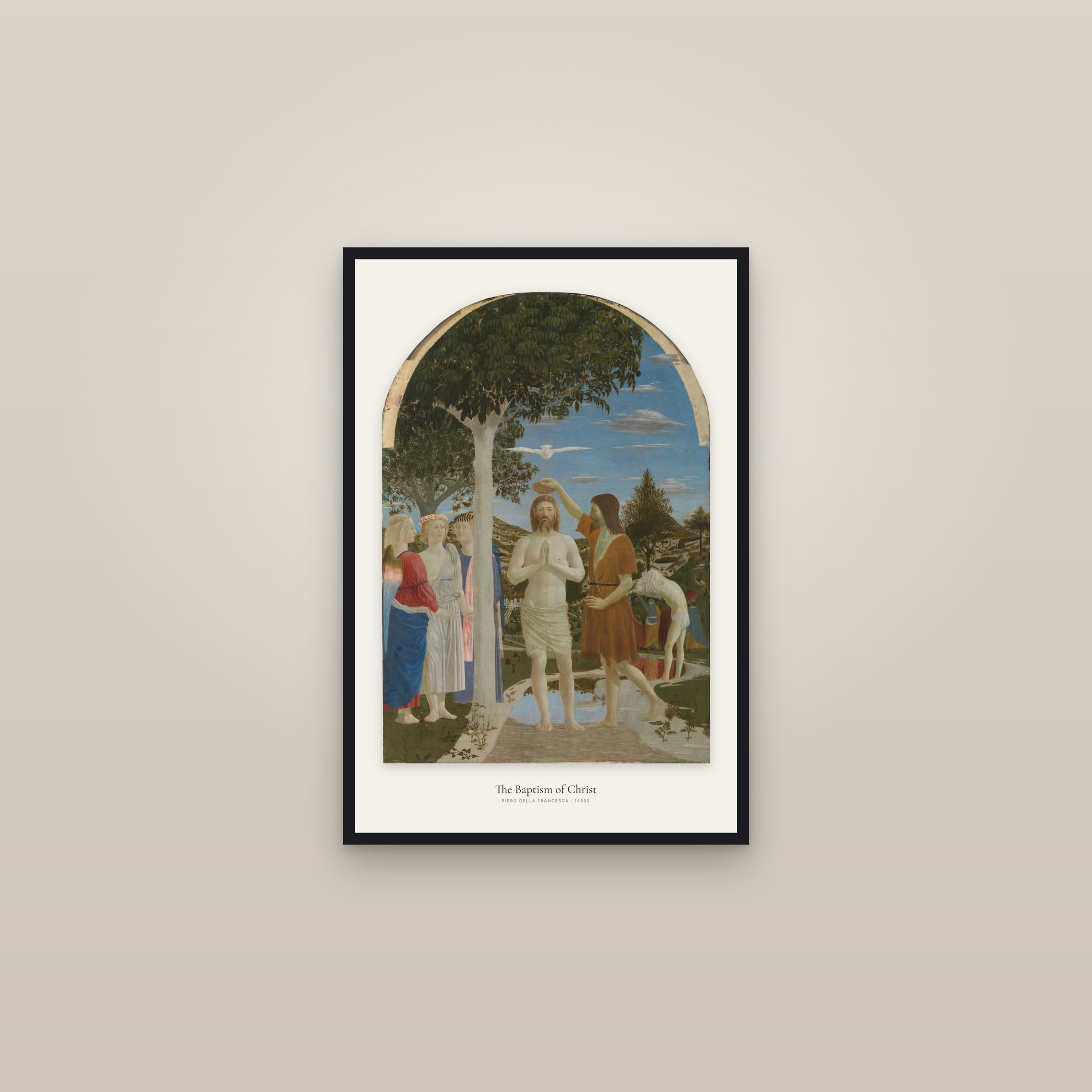 The Baptism of Christ (Piero Della Francesca The)