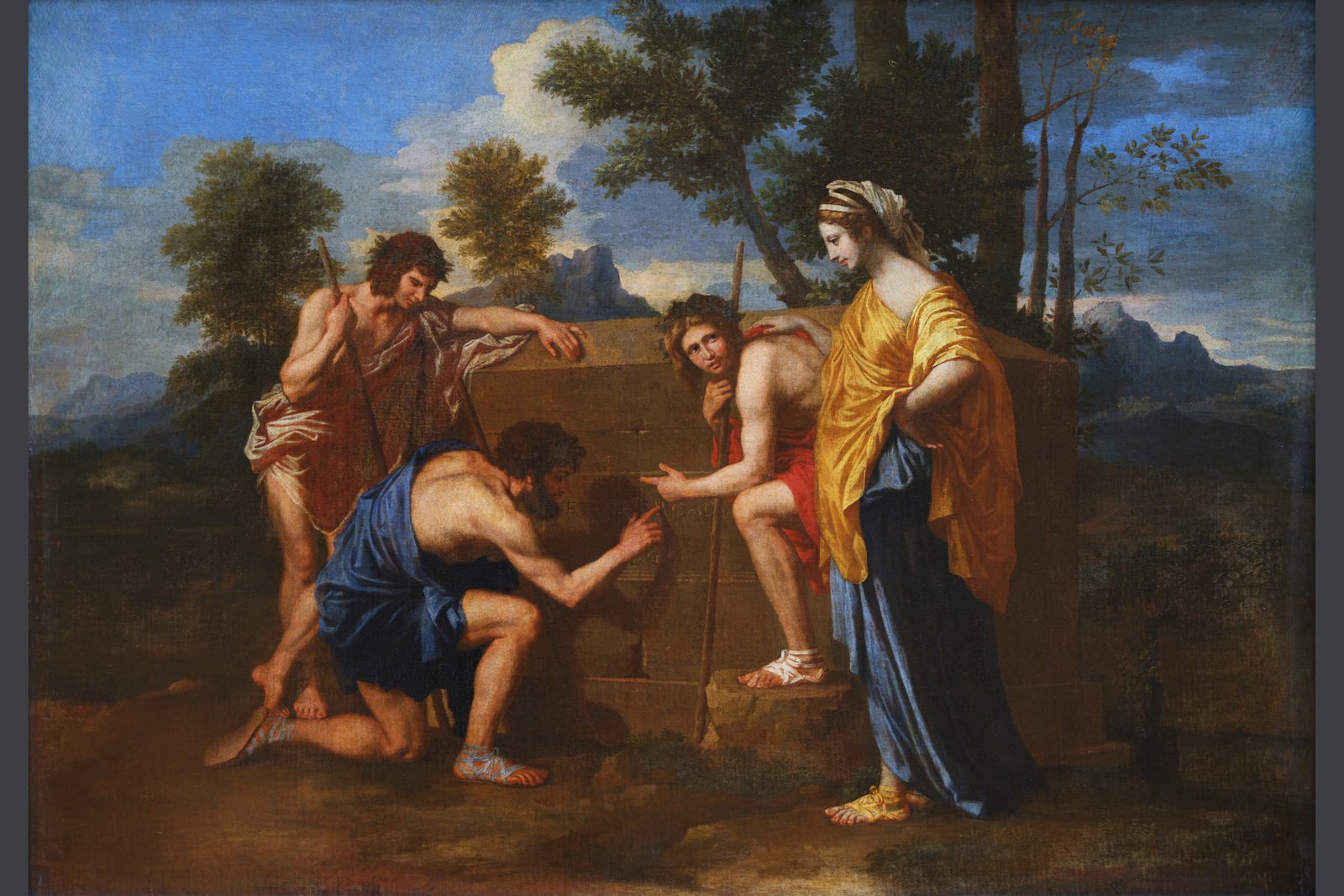 Et in Arcadia ego (The Arcadian Shepherds) (Full) — Full-Bleed Edition