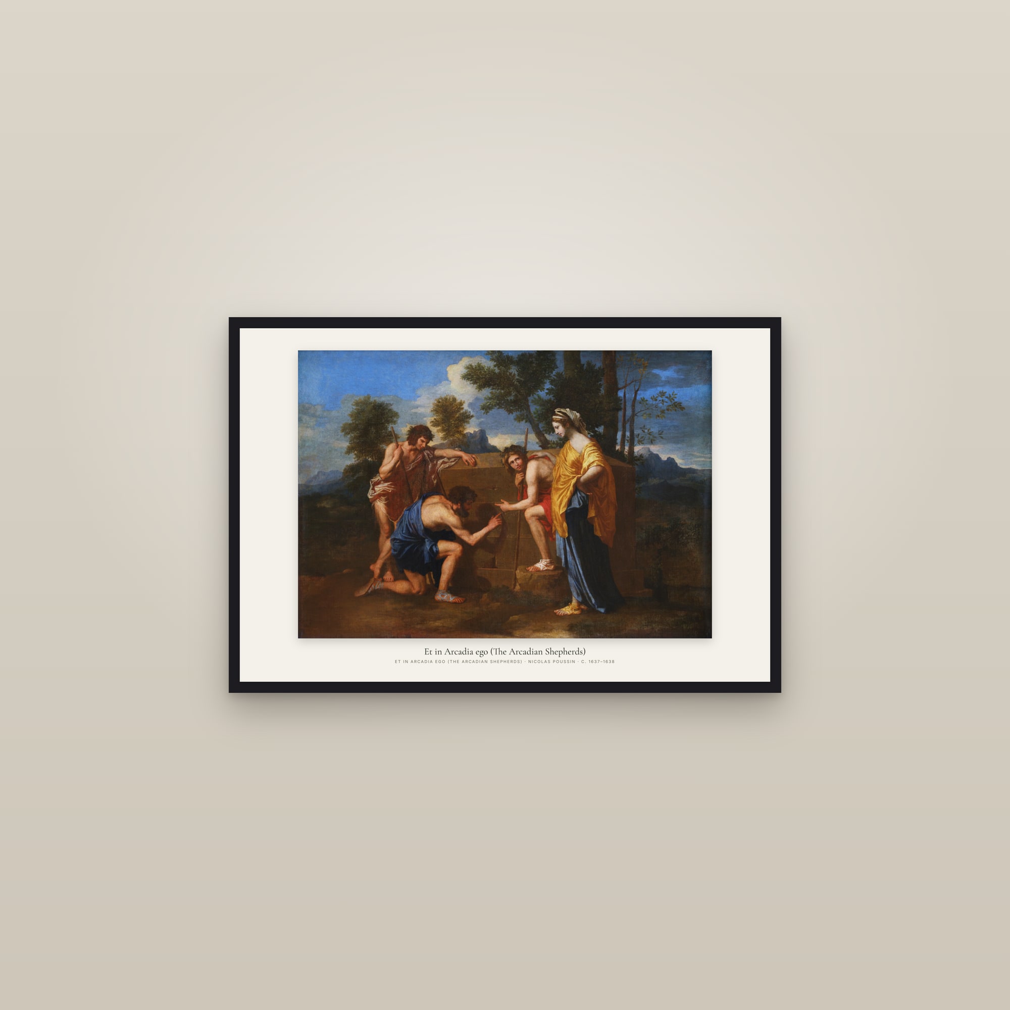 Et in Arcadia ego (The Arcadian Shepherds)