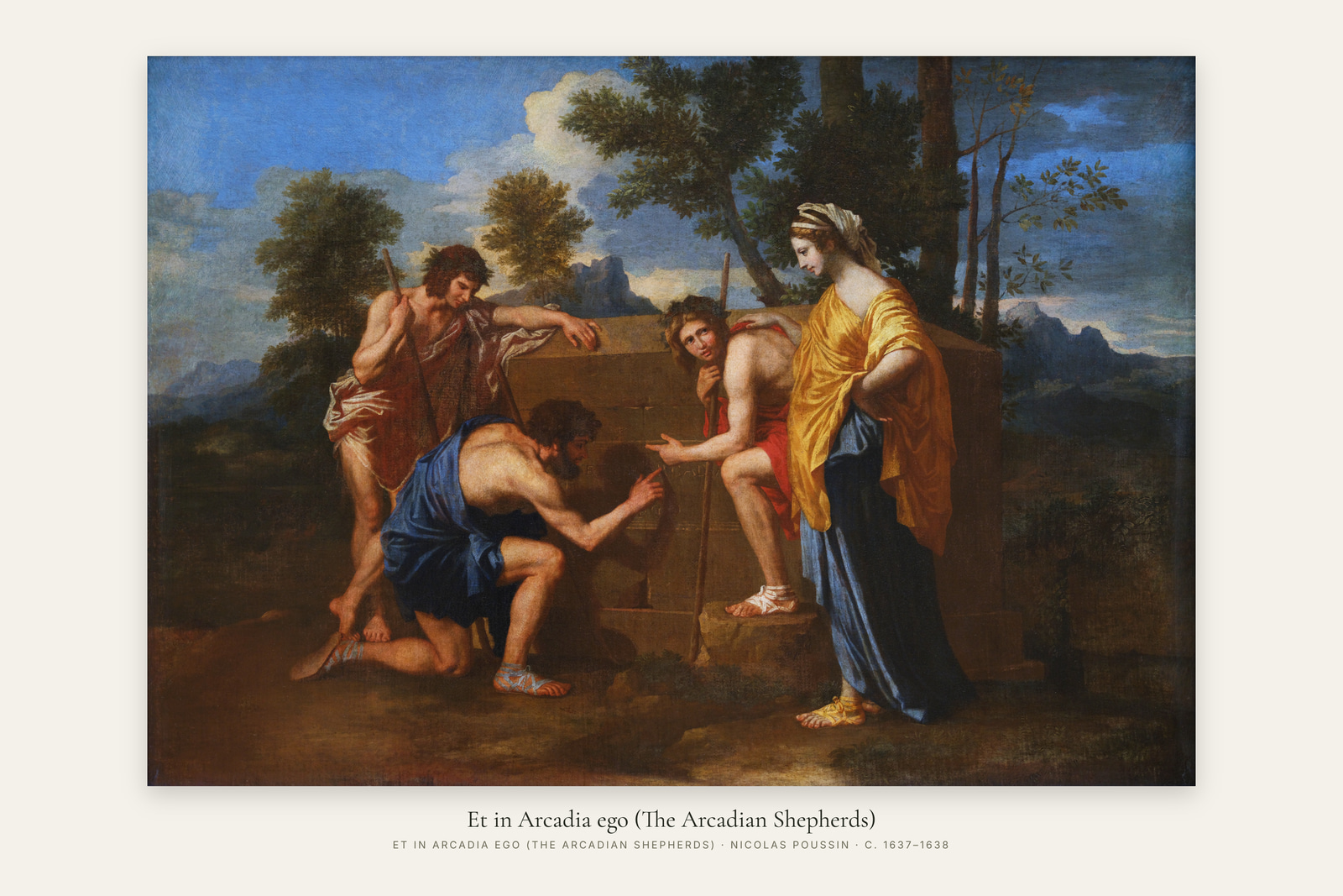Et in Arcadia ego (The Arcadian Shepherds)