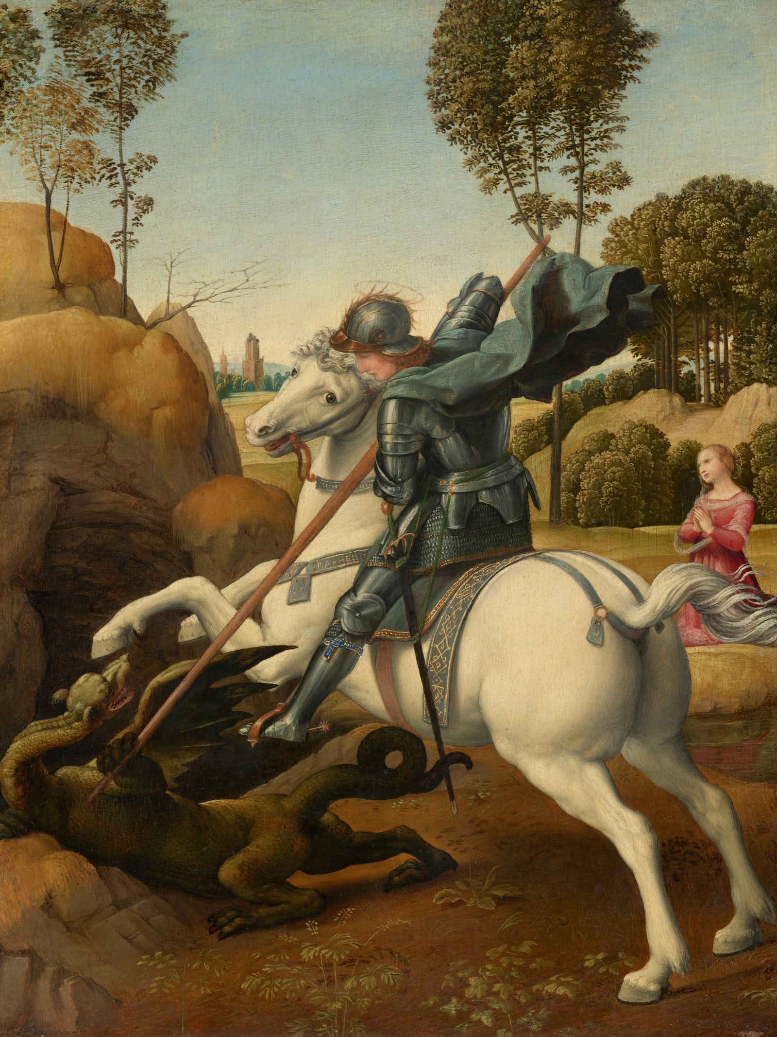 Saint George and the Dragon (Full) — Full-Bleed Edition
